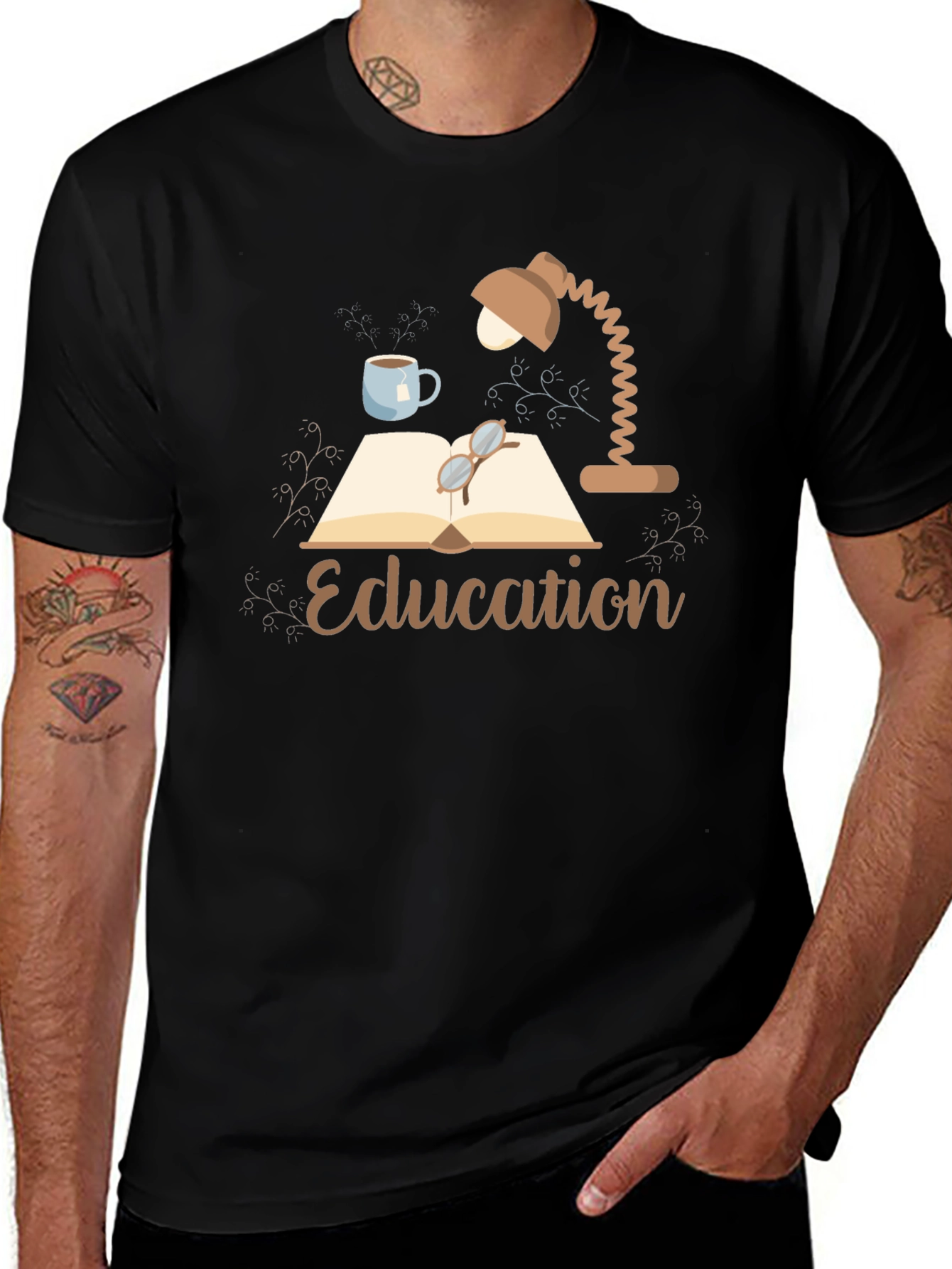 Education Themed Graphic T-Shirt
