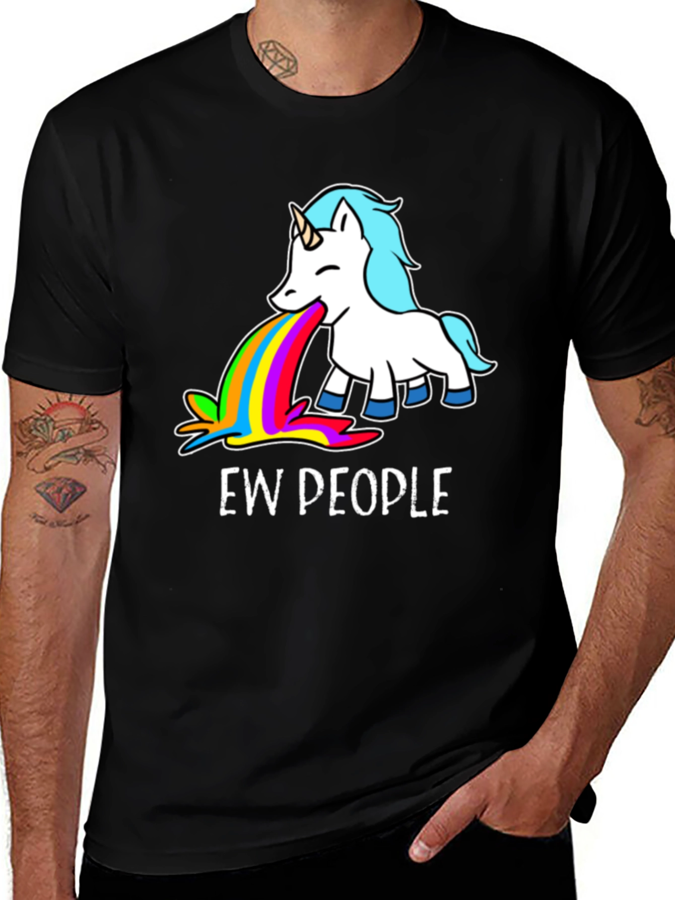 Variant 28 of Ew People Unicorn Graphic Tee