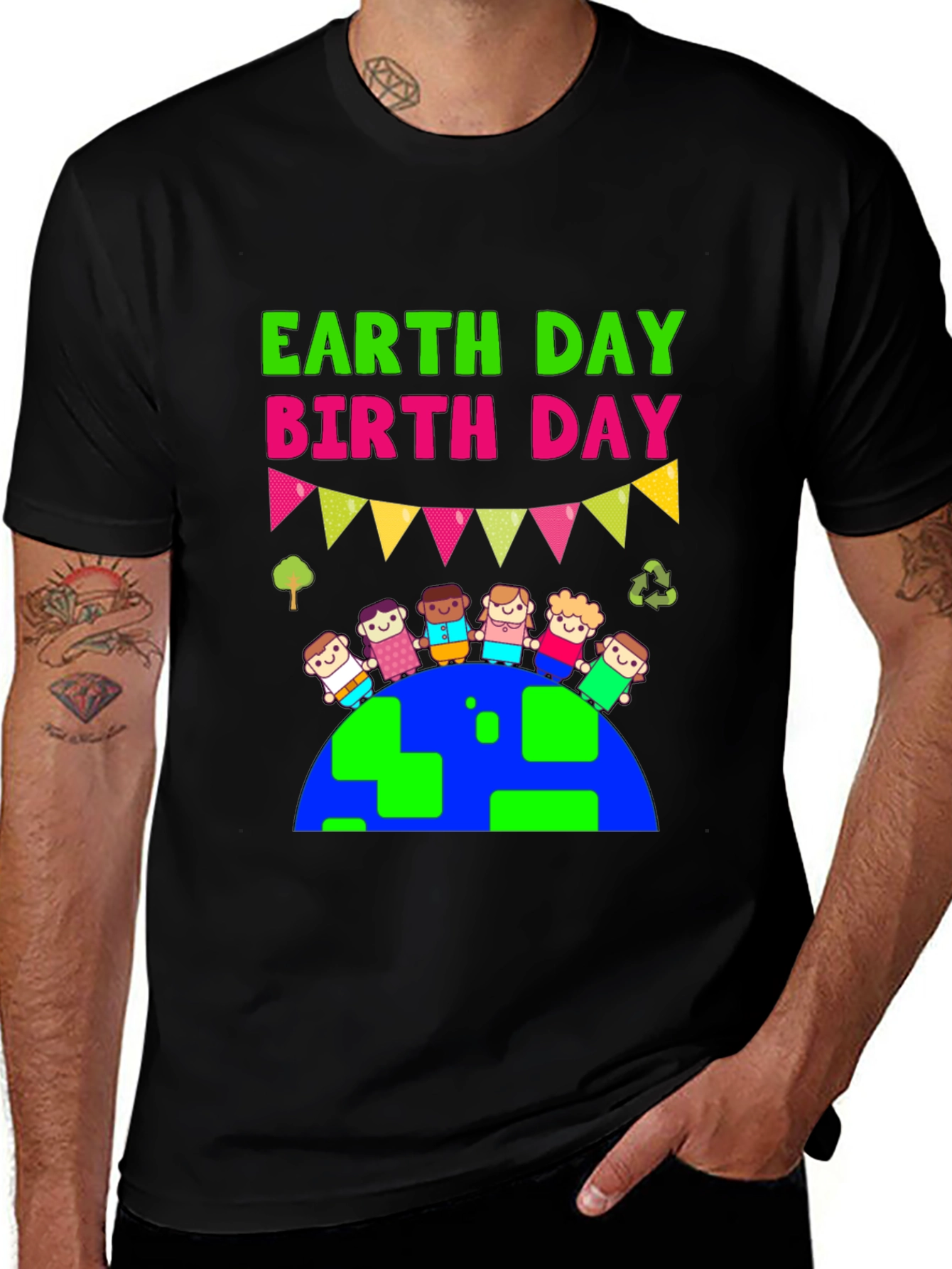 Earth Day Birthday T-Shirt