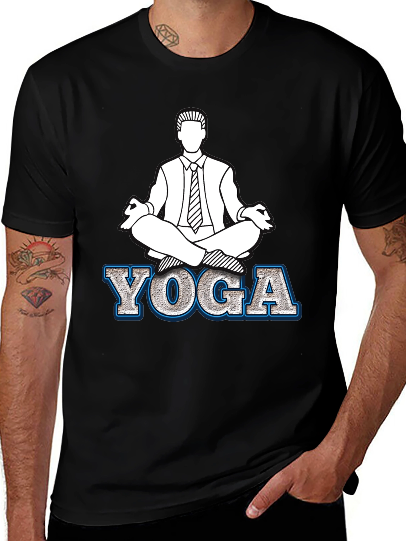Yoga Business Man T-Shirt