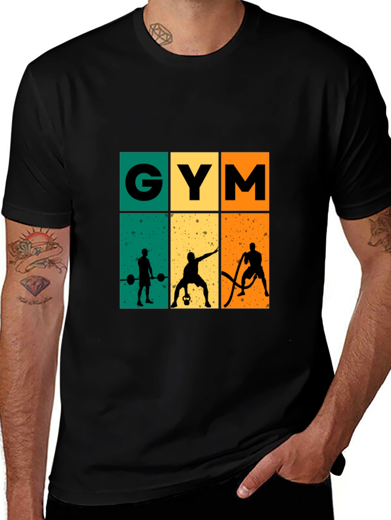 Variant 8 of Gym Workout Graphic Tee