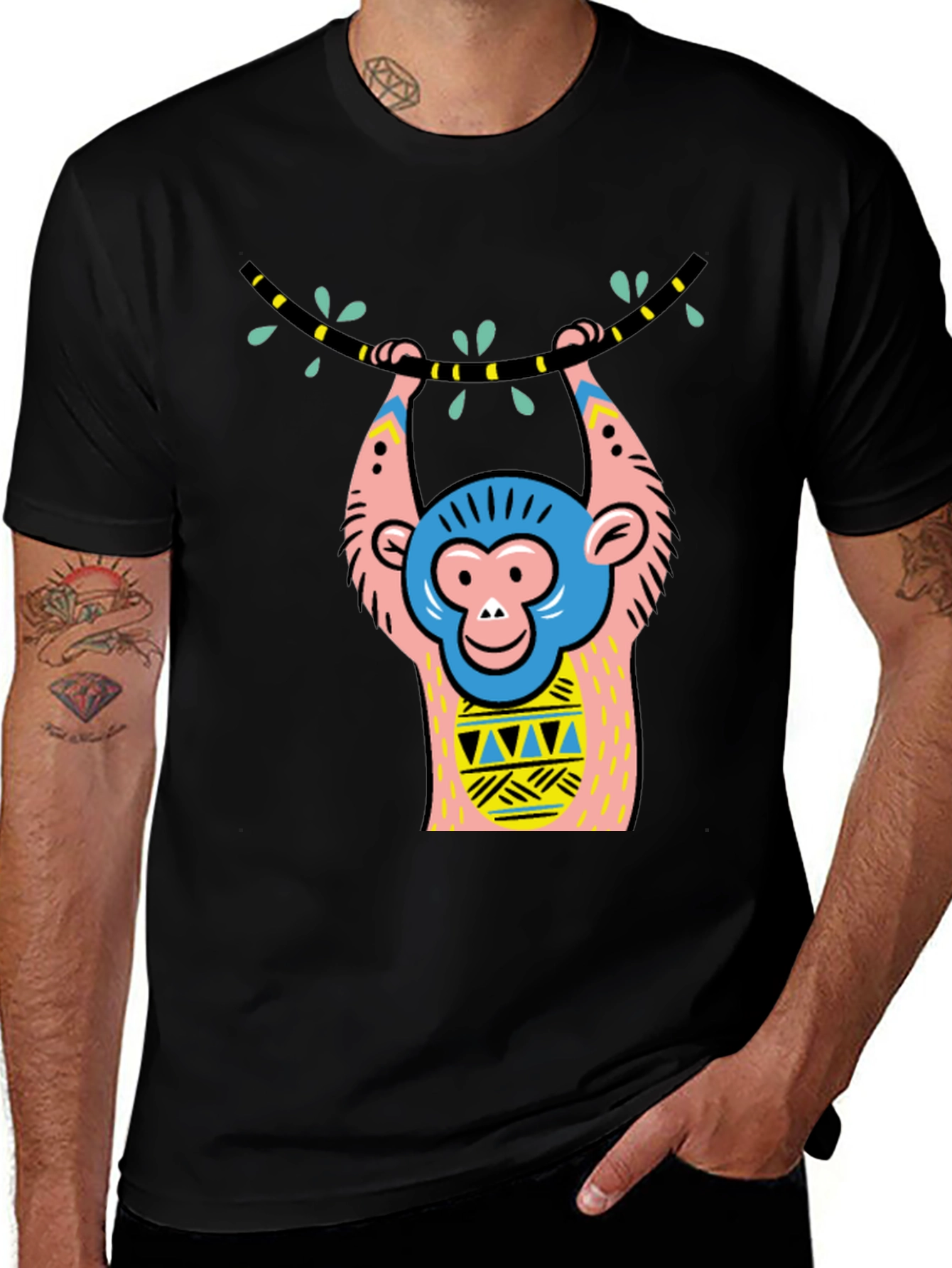 Variant 7 of Monkey Graphic Tee