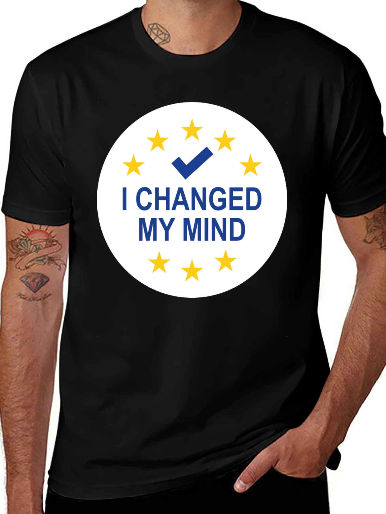 Variant 24 of I Changed My Mind T-Shirt - EU Star Design