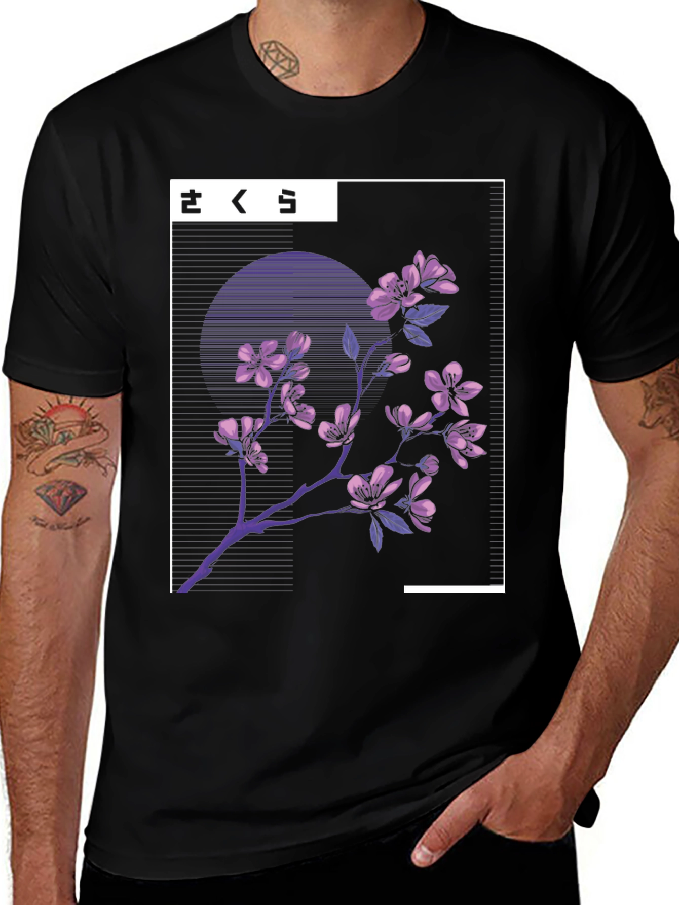 Sakura Blossom T-Shirt - Japanese Style