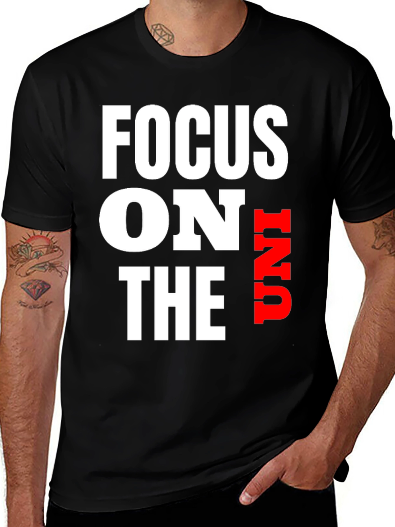 Variant 6 of Focus On The Uni T-Shirt