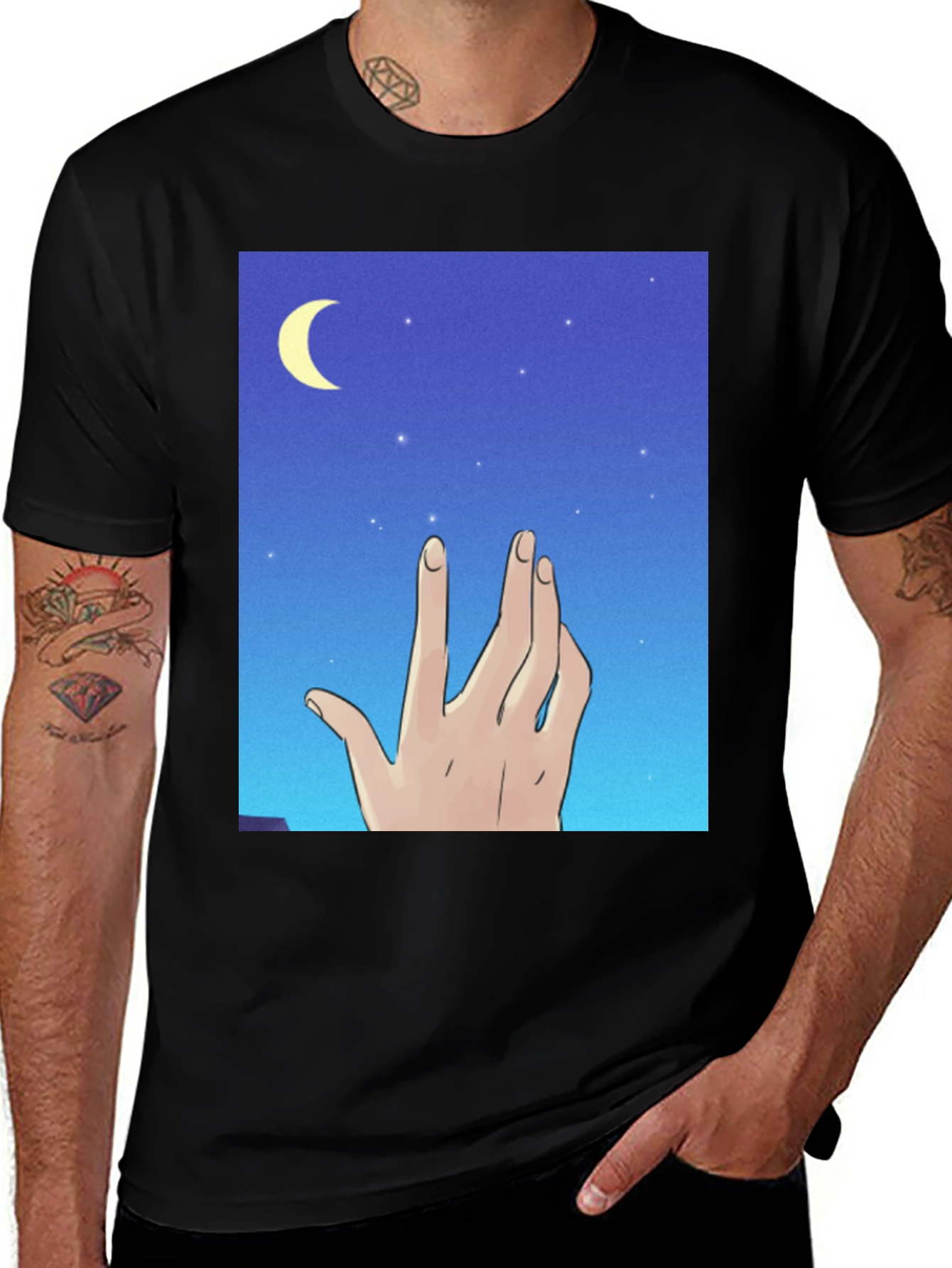Moonlit Dream T-Shirt - Stylish Graphic Tee
