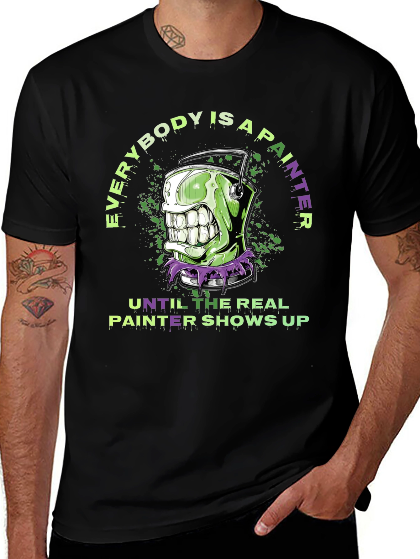 Variant 16 of Painter T-Shirt: Everybody is a Painter
