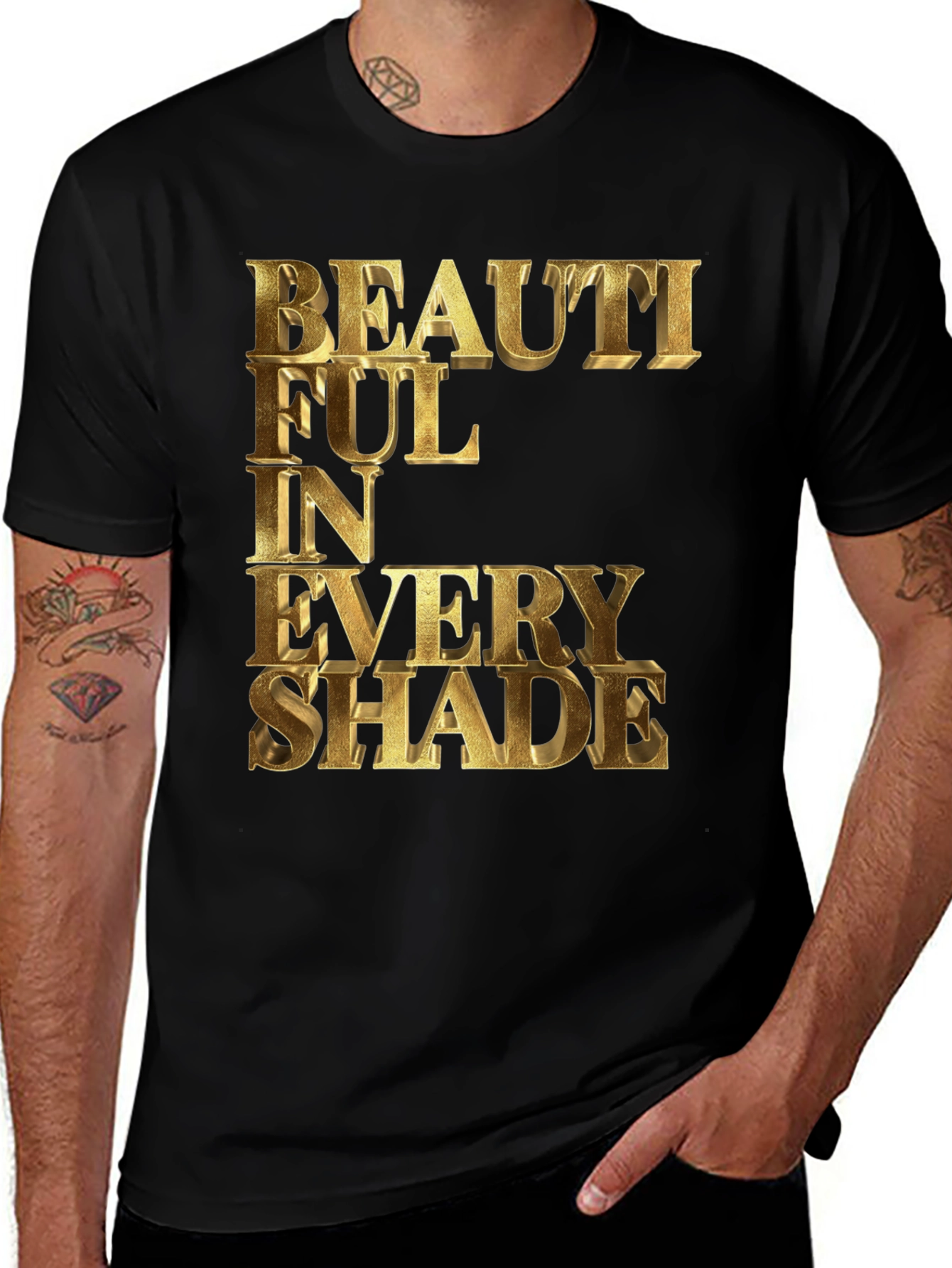 Variant 15 of Beautiful In Every Shade Graphic T-Shirt