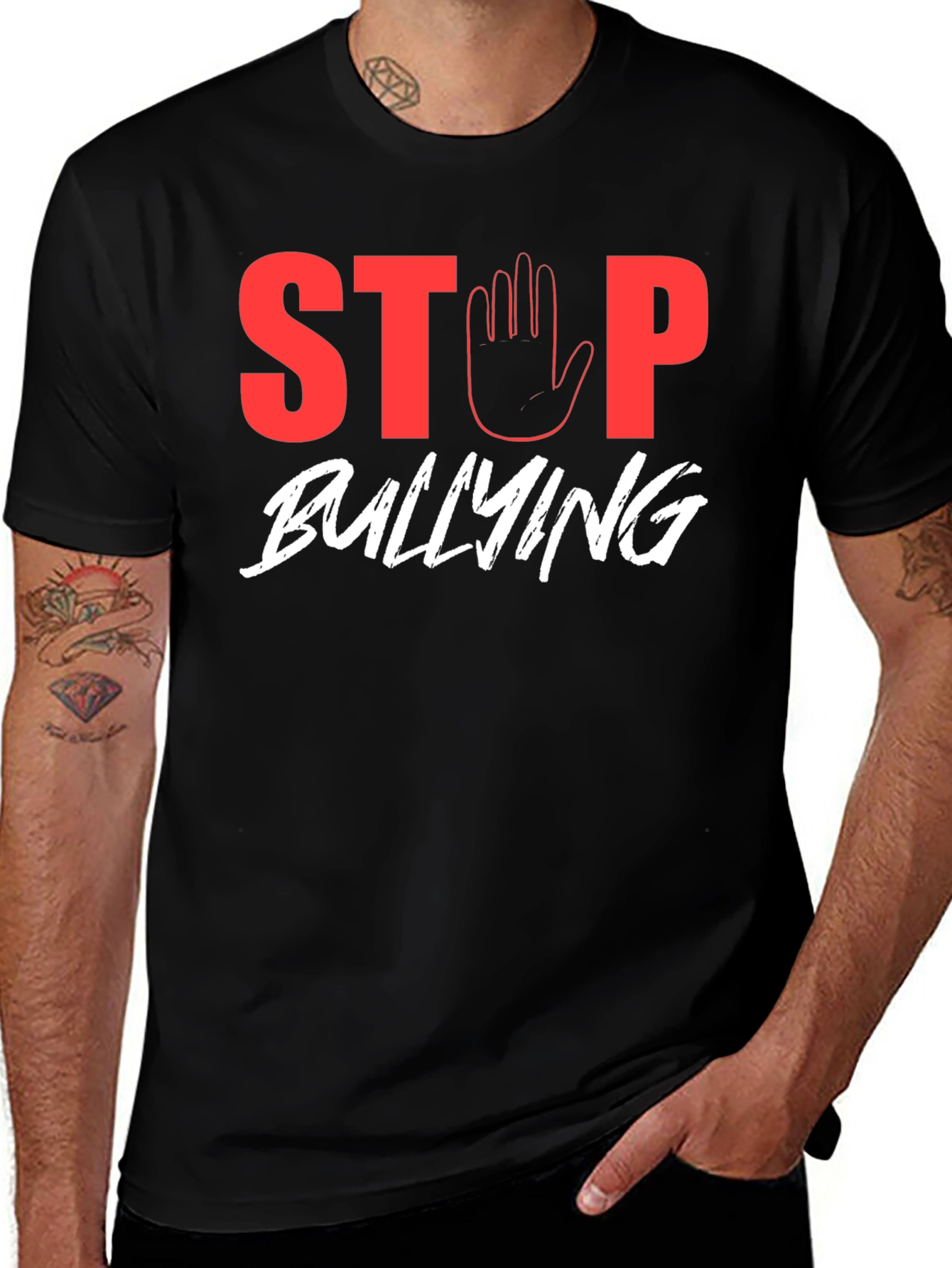 Stop Bullying Graphic Tee - Anti Bullying T-Shirt