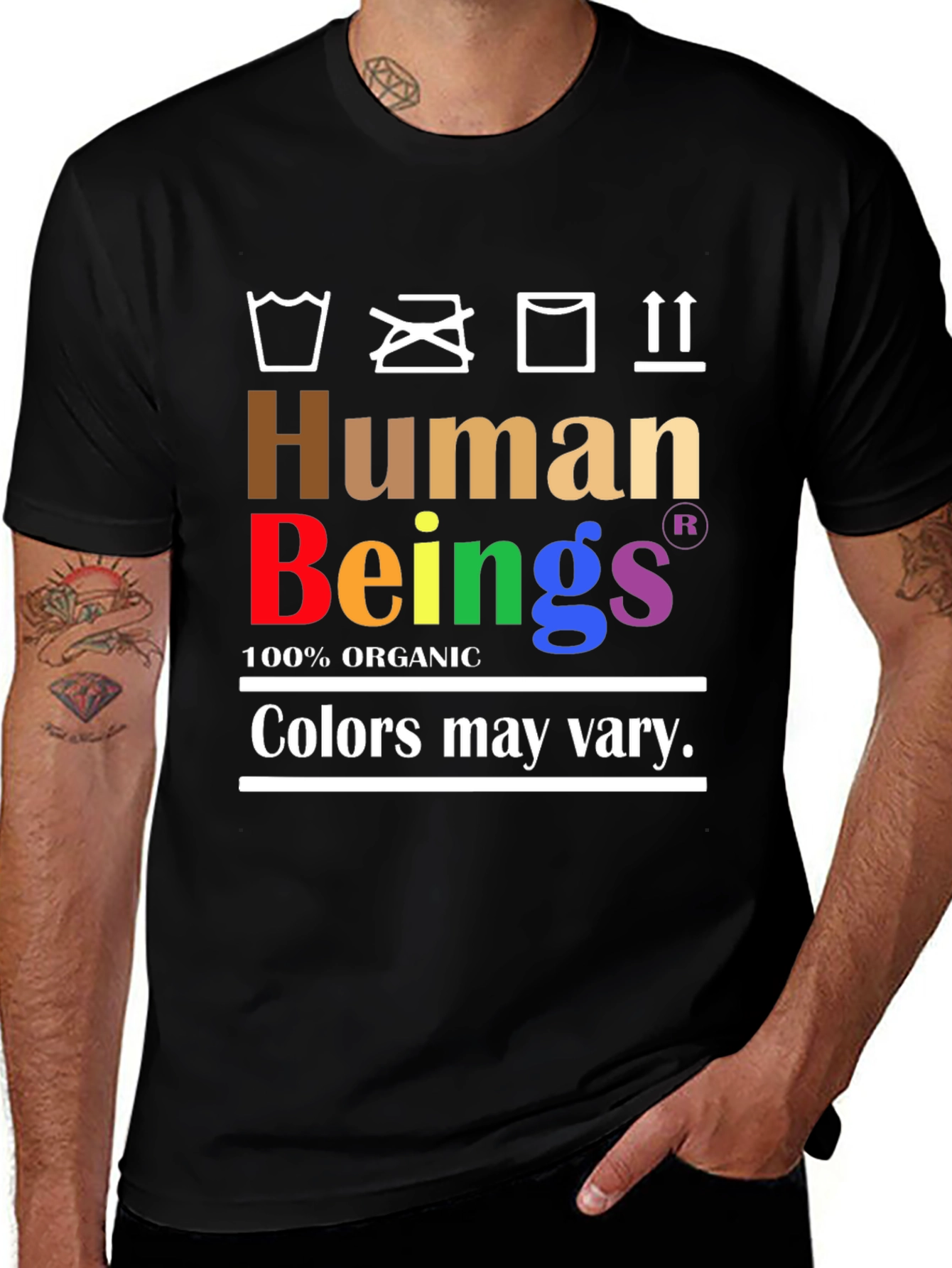 Variant 10 of Human Beings Organic Colors May Vary T-Shirt