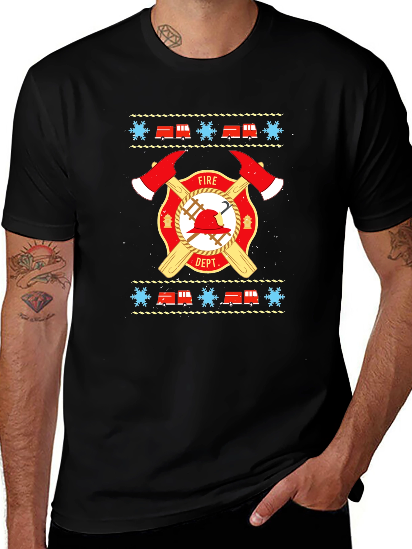 Fire Dept. Graphic Tee