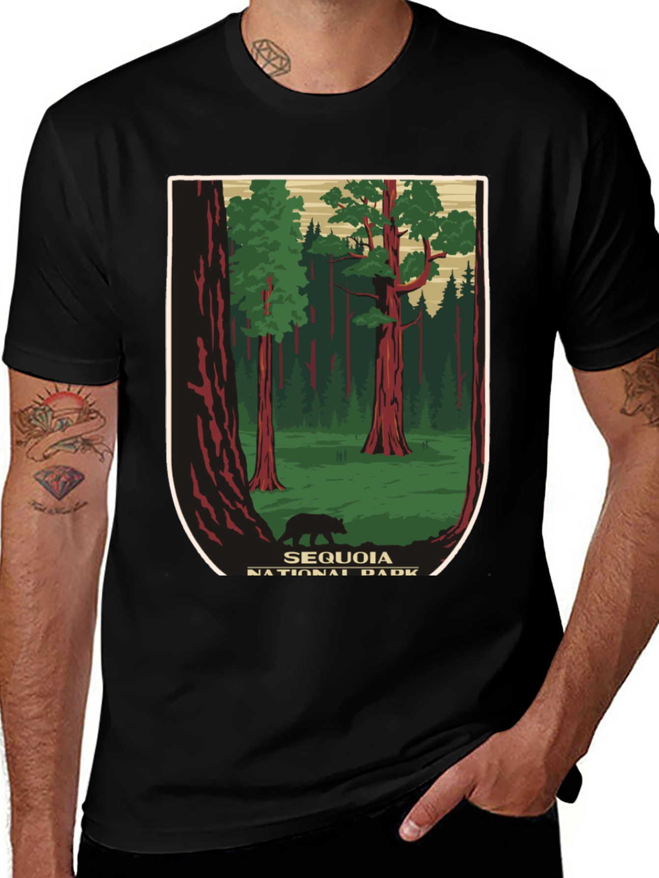 Variant 11 of Sequoia National Park Graphic T-Shirt