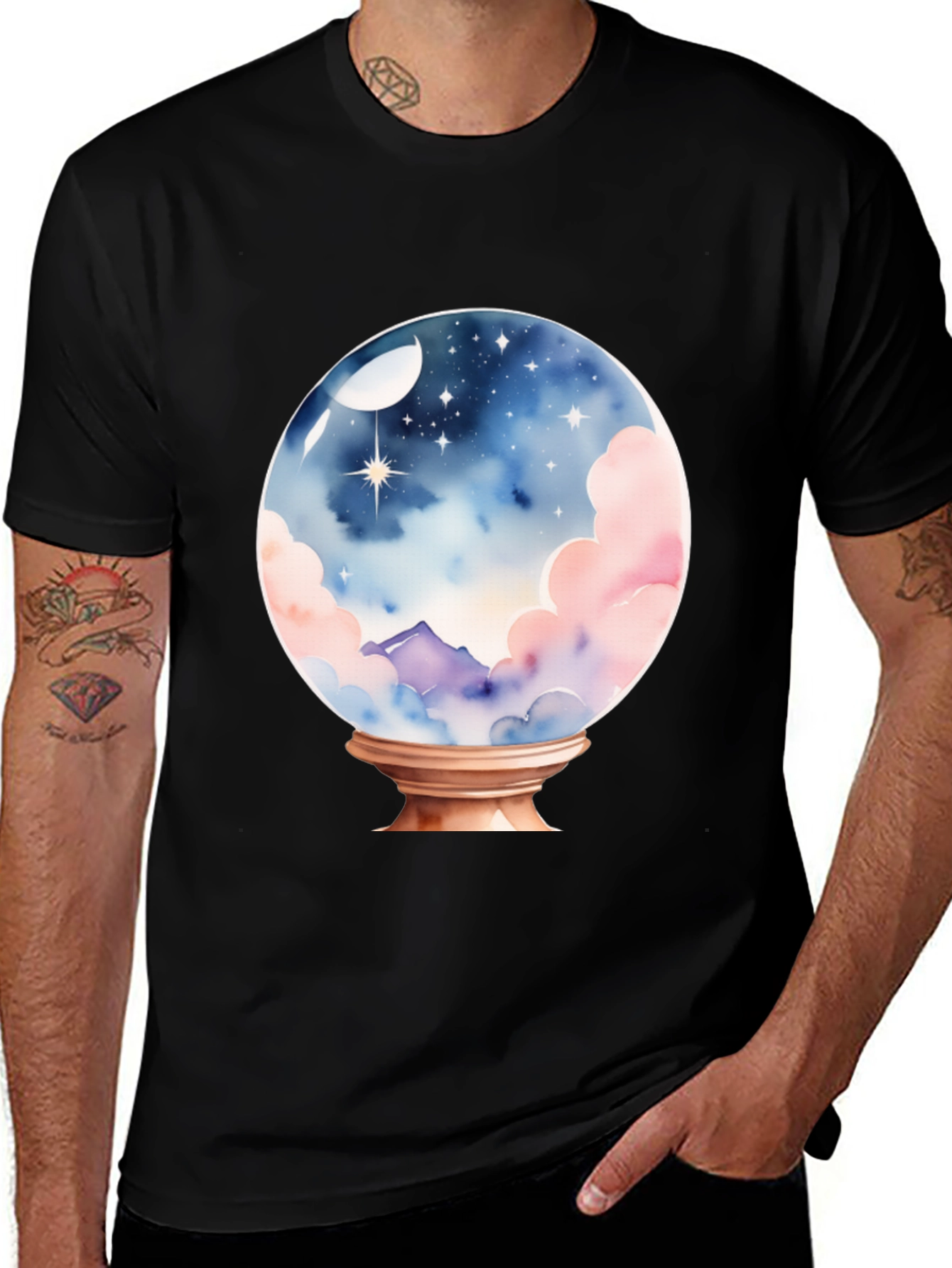 Variant 28 of Celestial Dream Globe T-Shirt