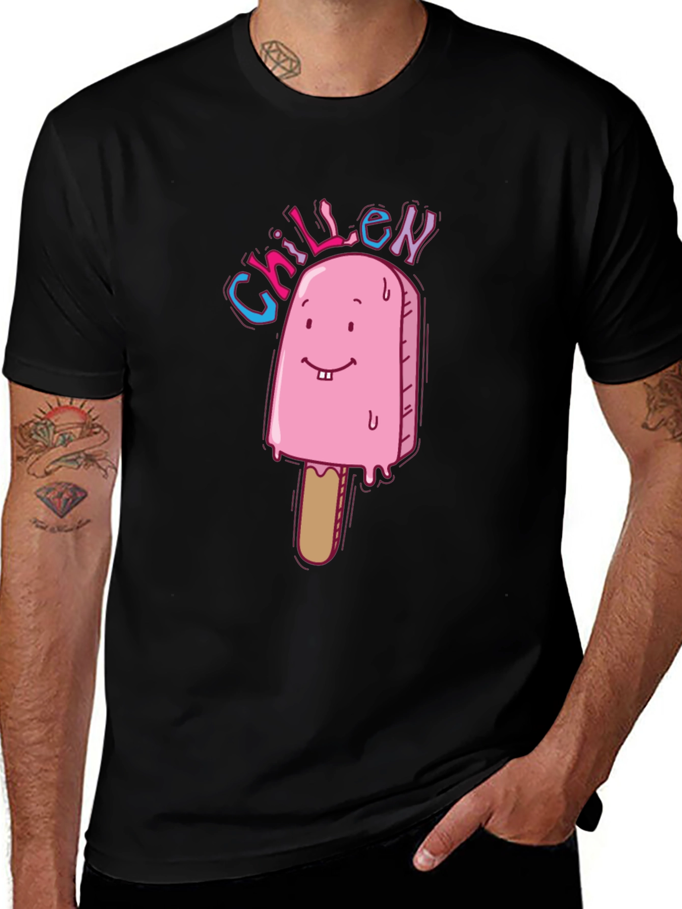 Variant 6 of ChillEN Popsicle Graphic T-Shirt