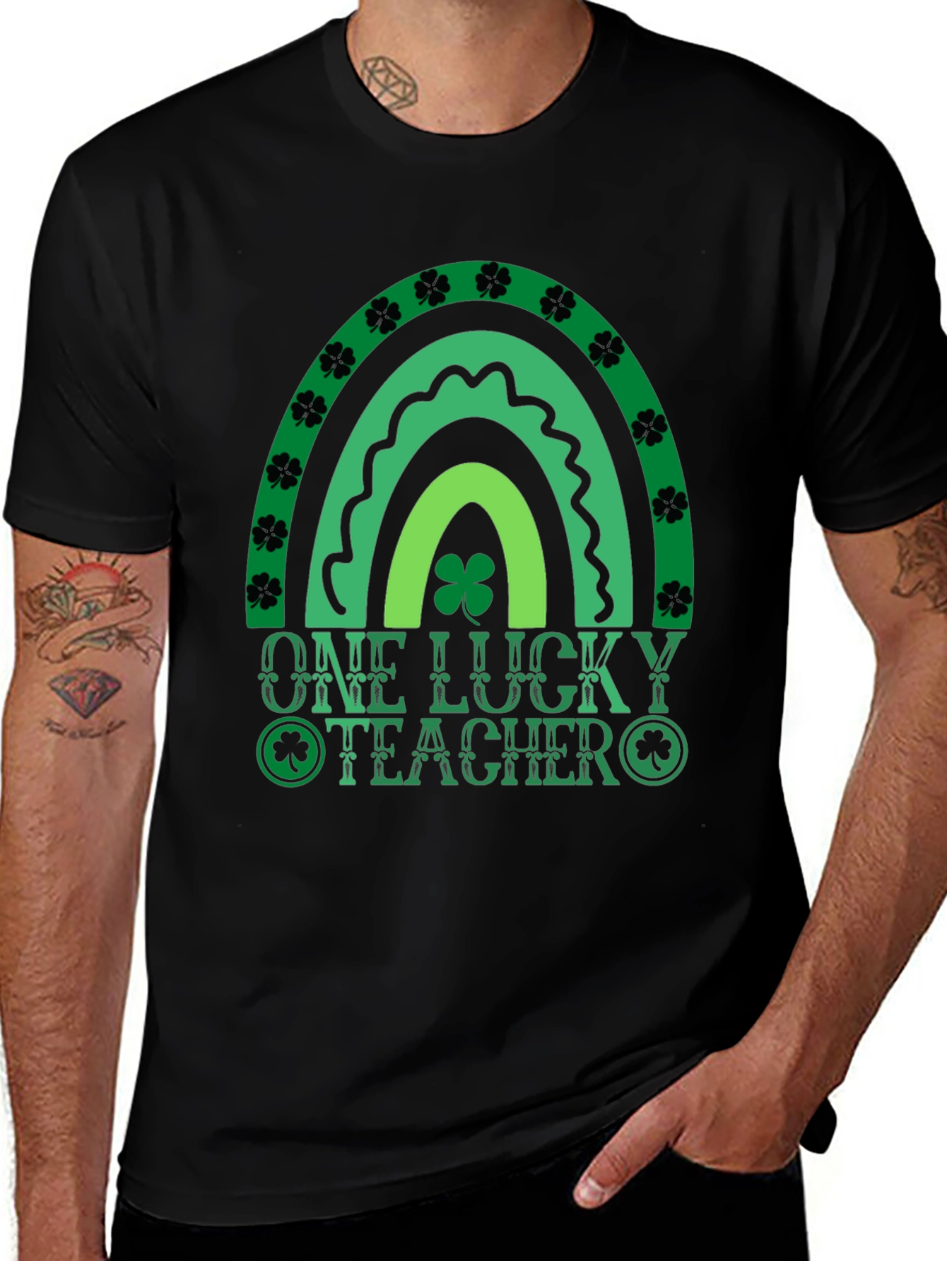 Variant 13 of Lucky Teacher St. Patrick's Day T-Shirt