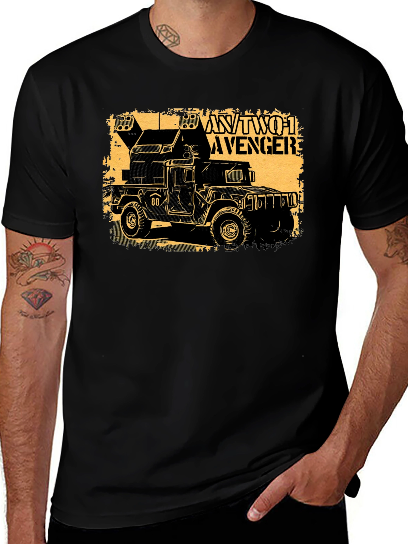 Variant 19 of AN/TWQ-1 Avenger T-Shirt