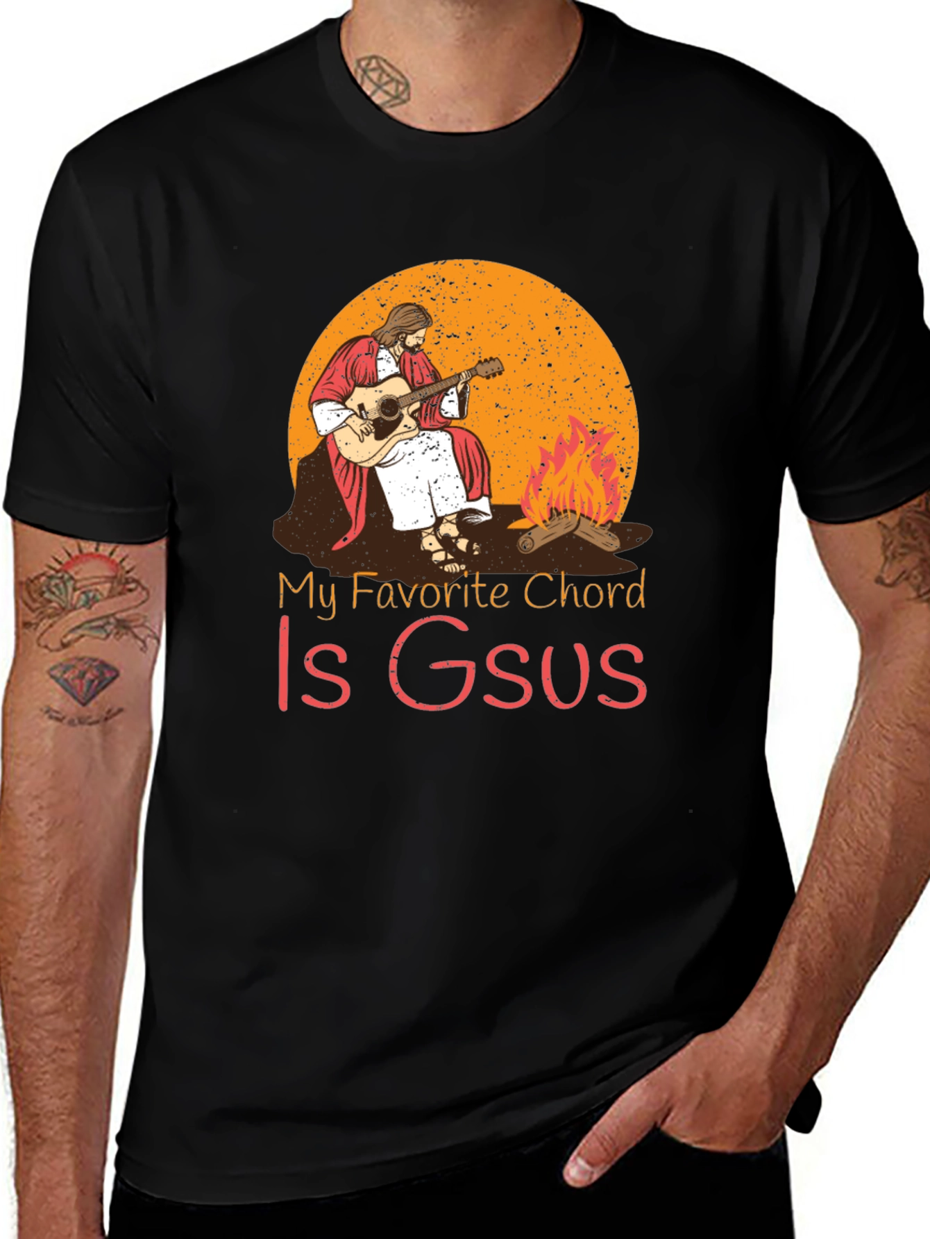 My Favorite Chord Is Gsus T-Shirt - Music Lover Tee