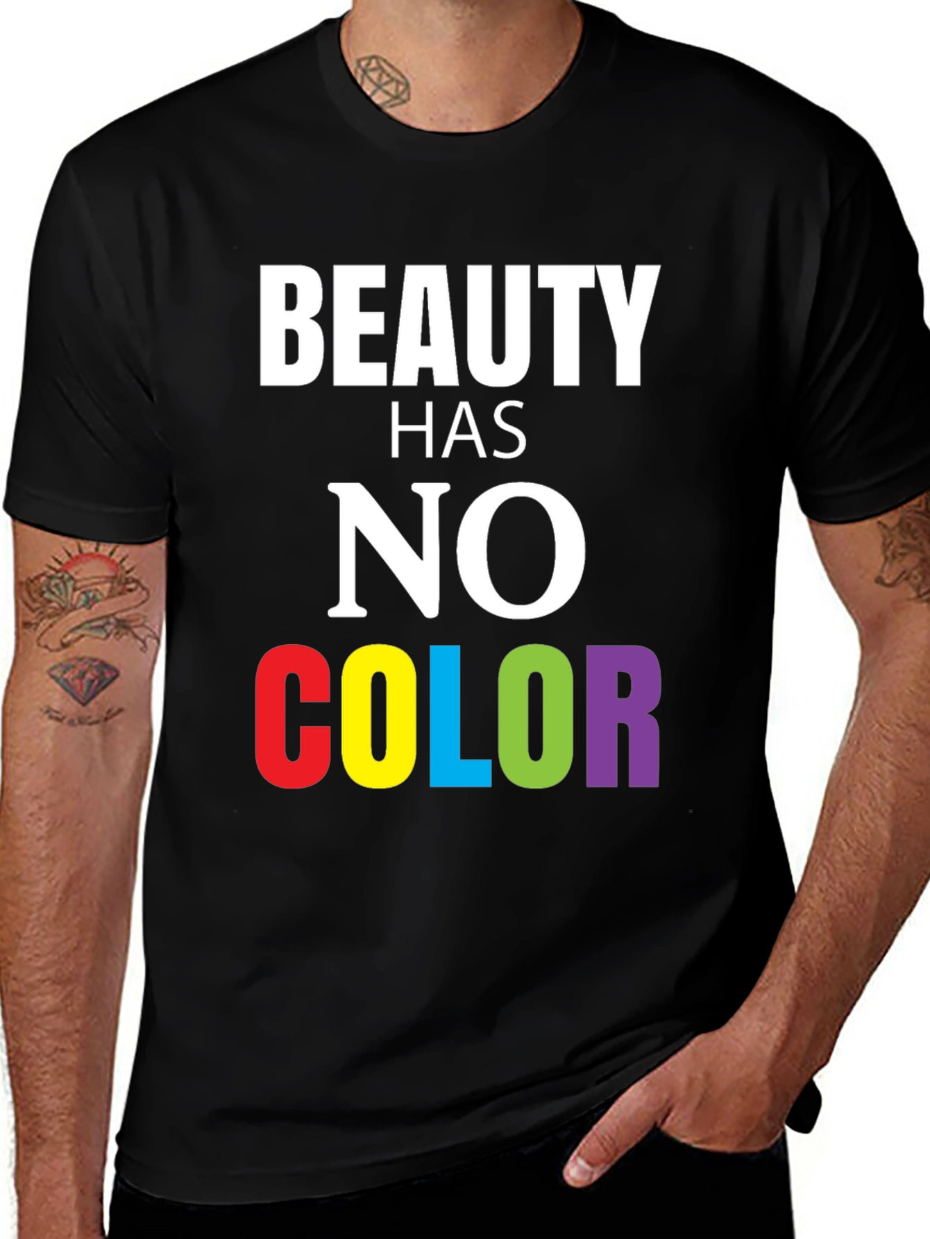 Variant 24 of Beauty Has No Color Pride T-Shirt