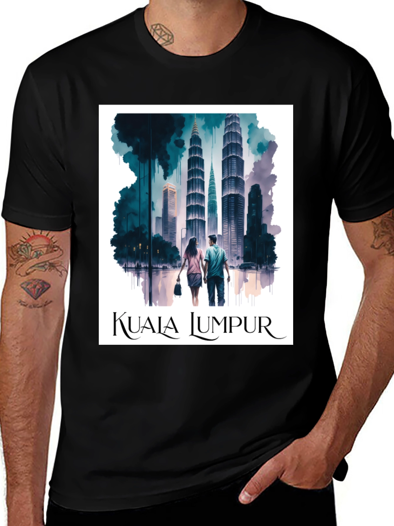 Kuala Lumpur Graphic Tee