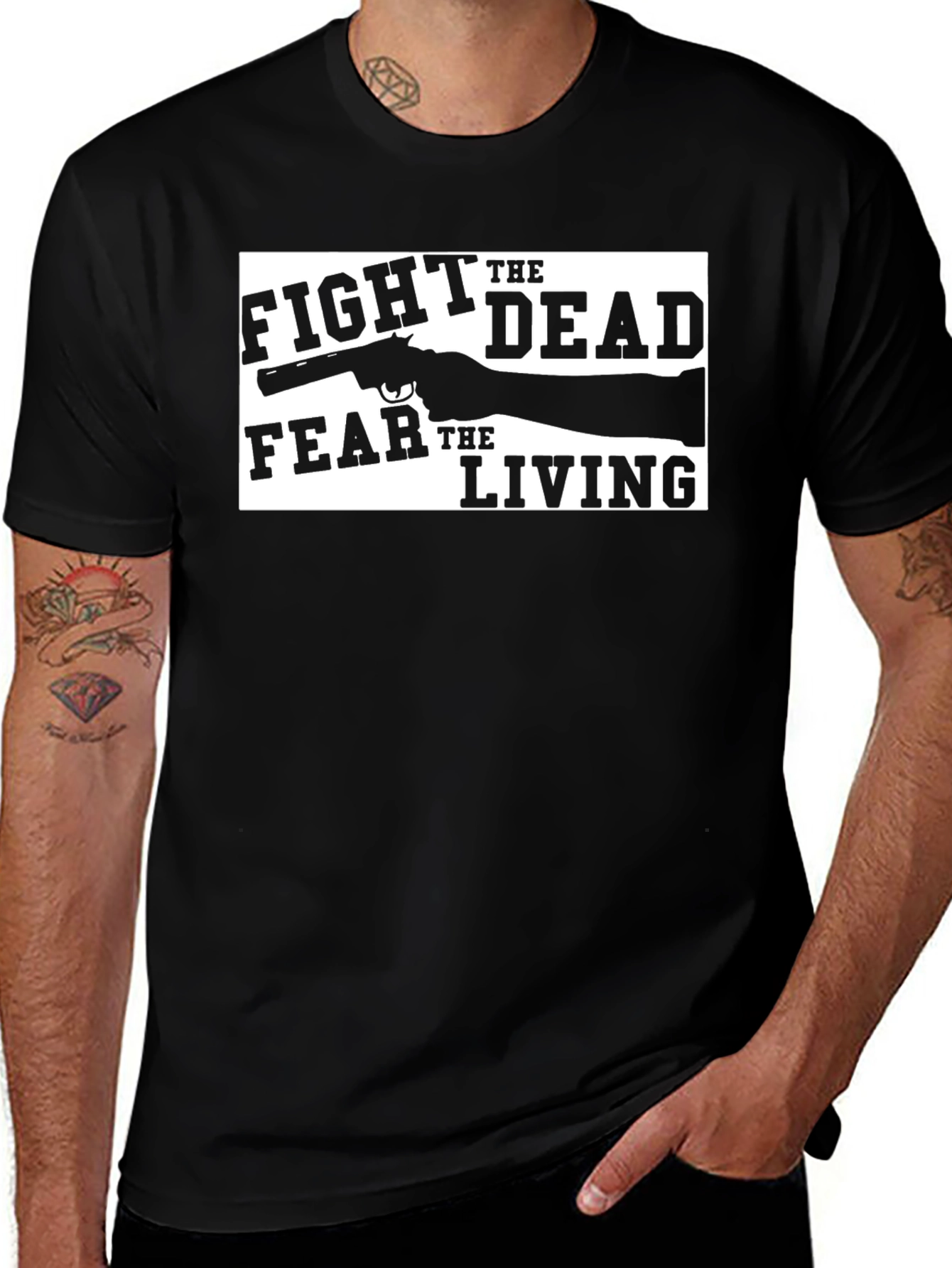 Variant 14 of Fight the Dead, Fear the Living Graphic Tee