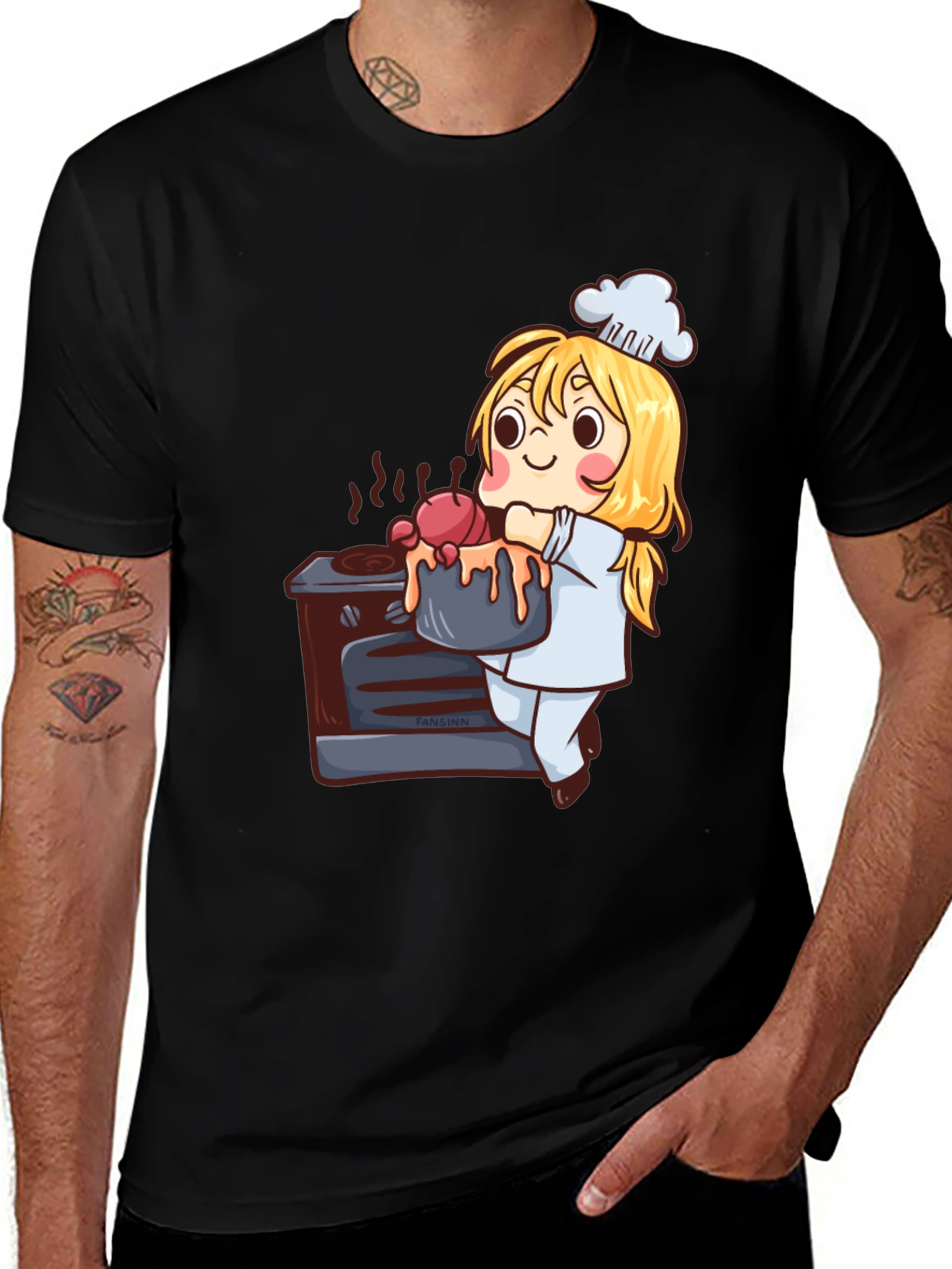 Variant 29 of Chef Girl T-Shirt - Whimsical Baking Tee