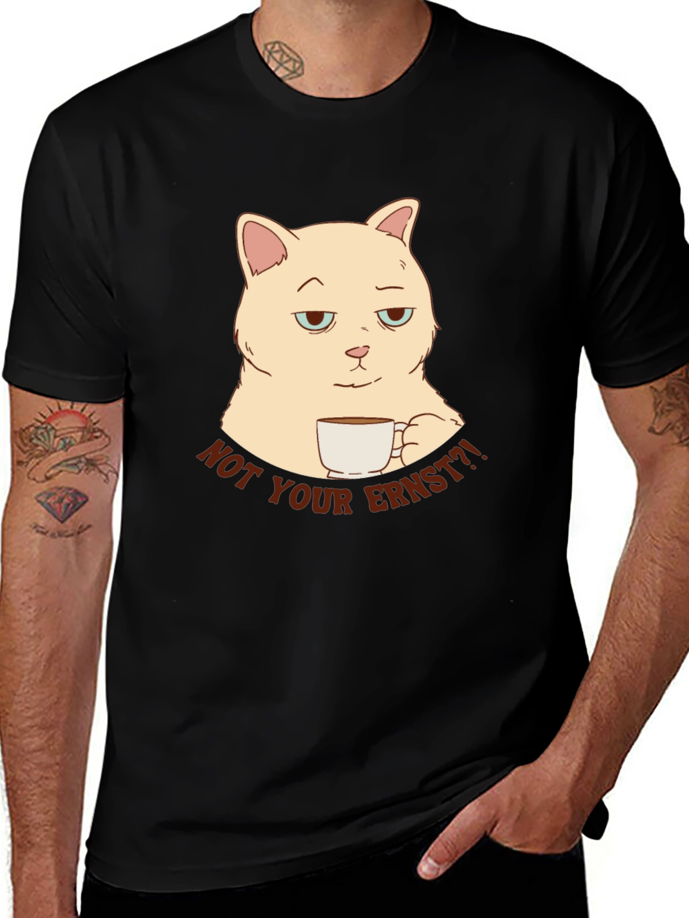 Variant 15 of Not Your Ernst Cat T-Shirt - Funny Graphic Tee