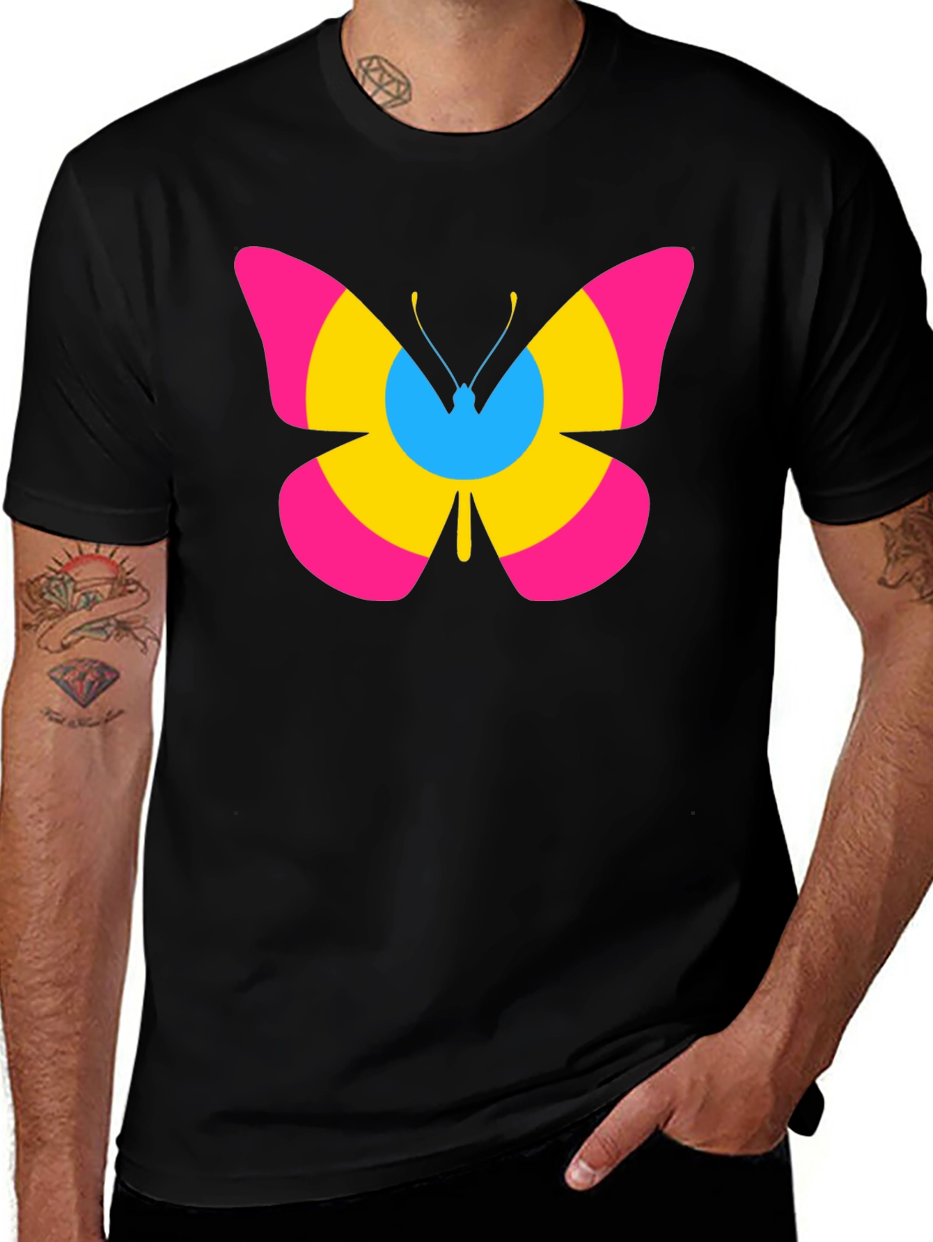Variant 20 of Pansexual Butterfly T-Shirt - Pride & Expression