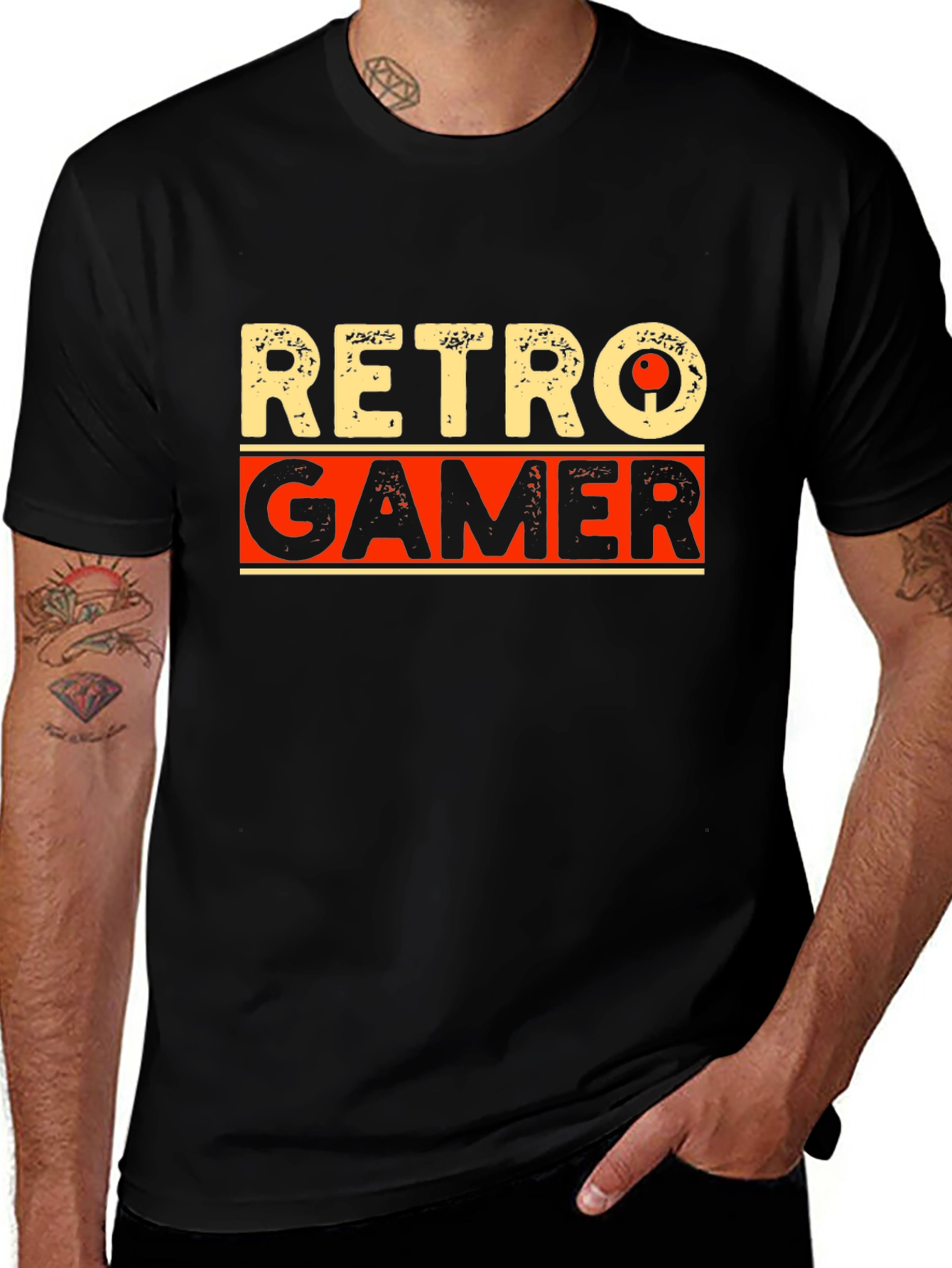 Retro Gamer Graphic T-Shirt