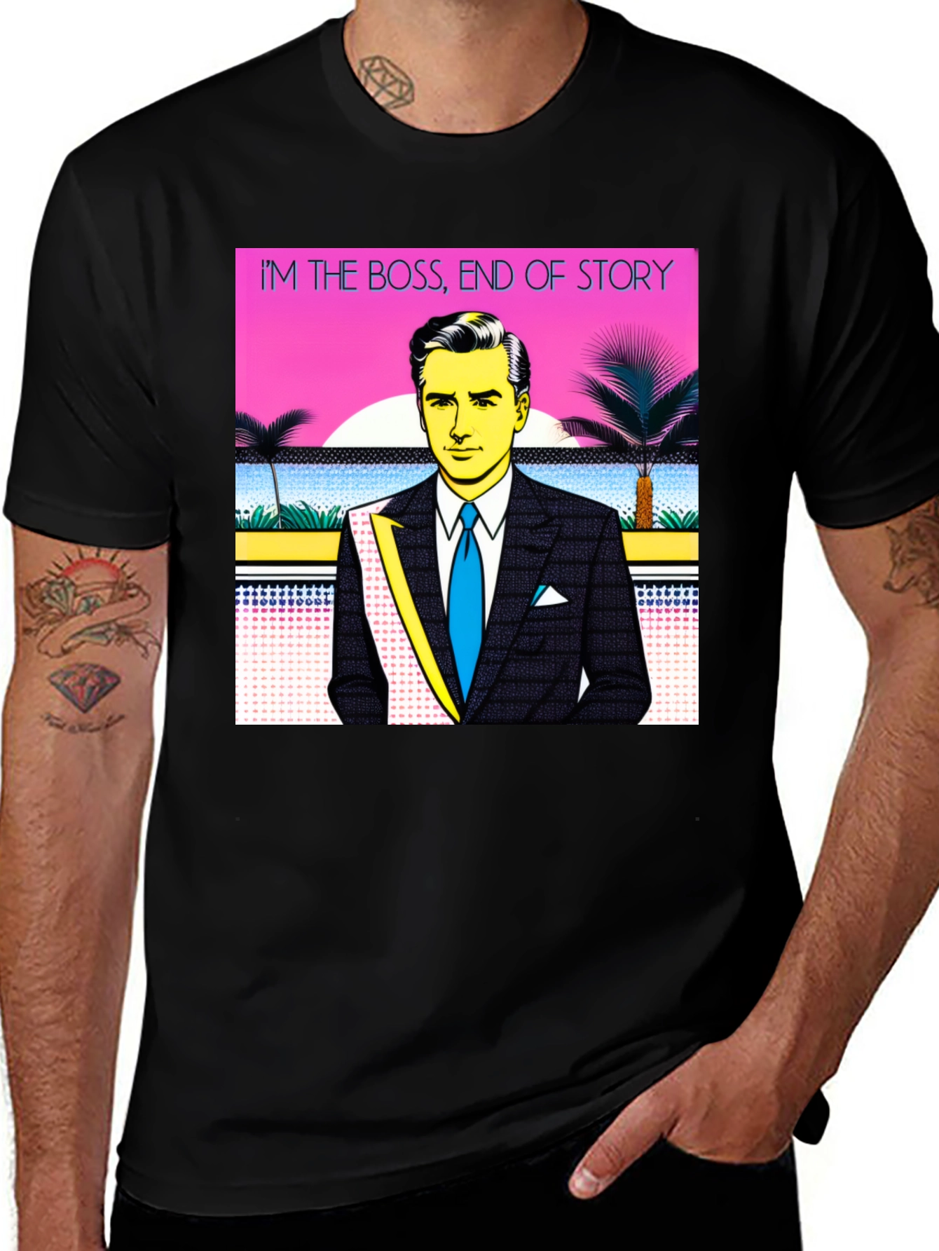 Variant 29 of I'm The Boss Men's Graphic T-Shirt
