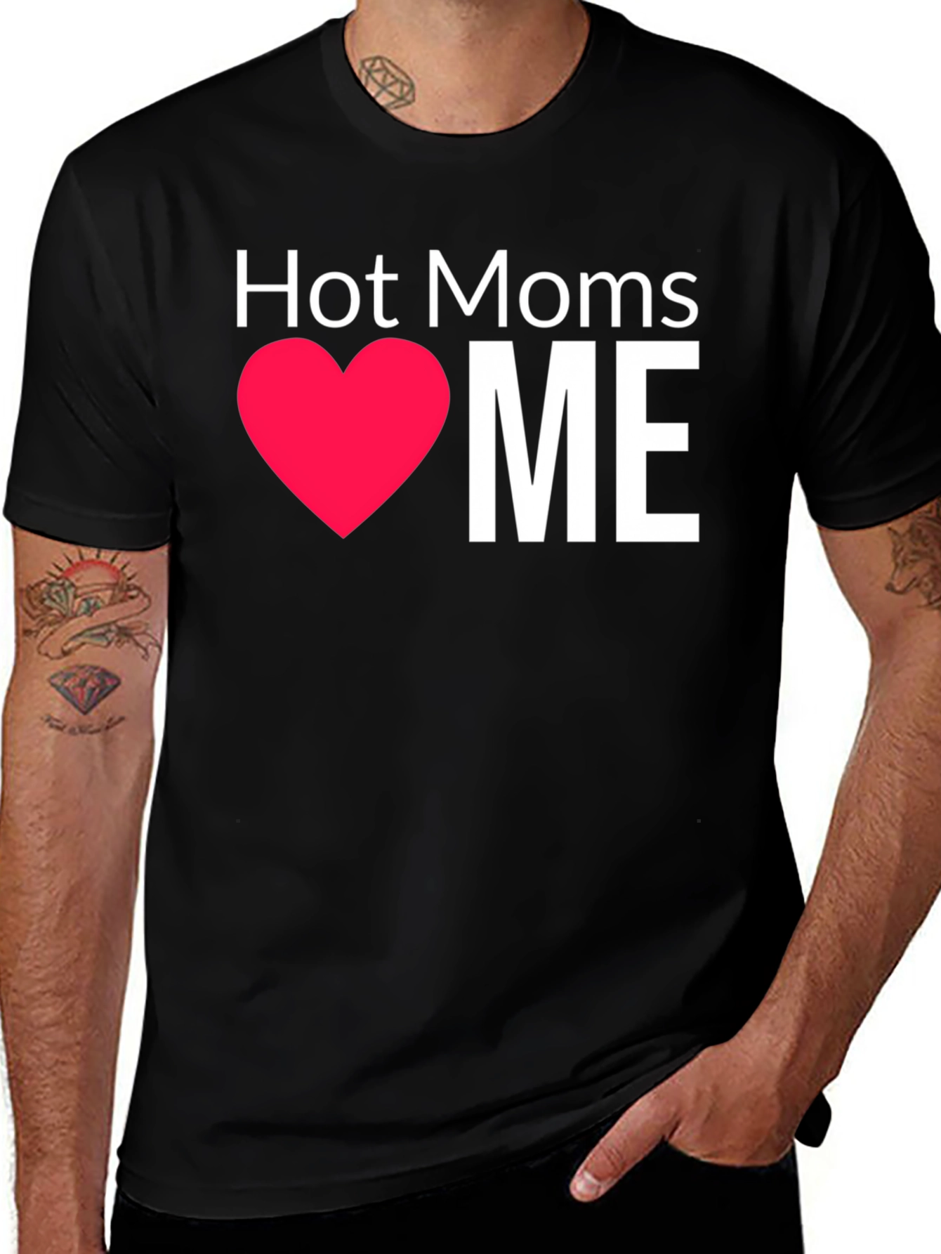 Variant 28 of Hot Moms Love Me - Graphic T-Shirt