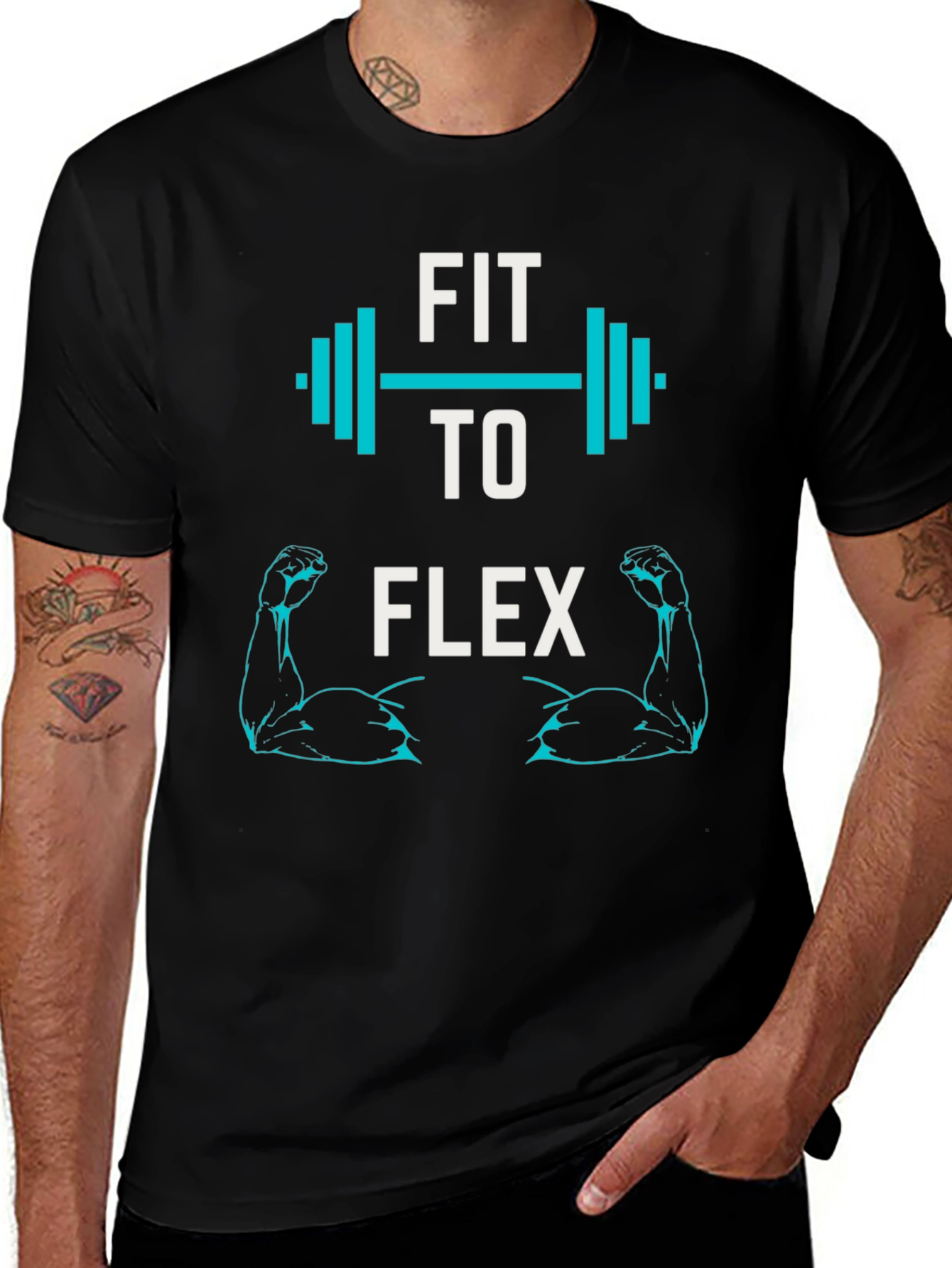 Variant 13 of Fit To Flex Graphic Tee
