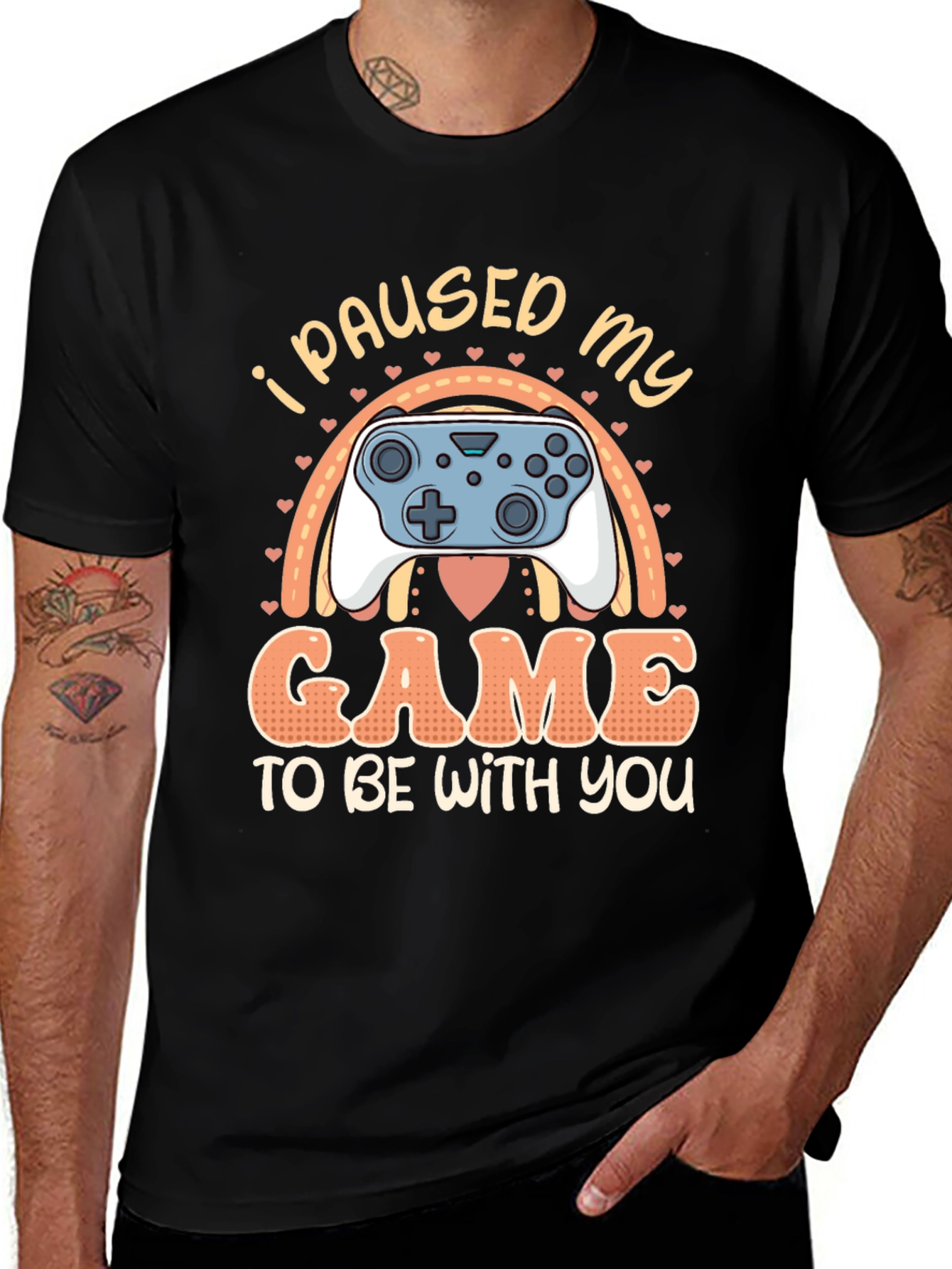 Variant 30 of I Paused My Game to Be With You T-Shirt