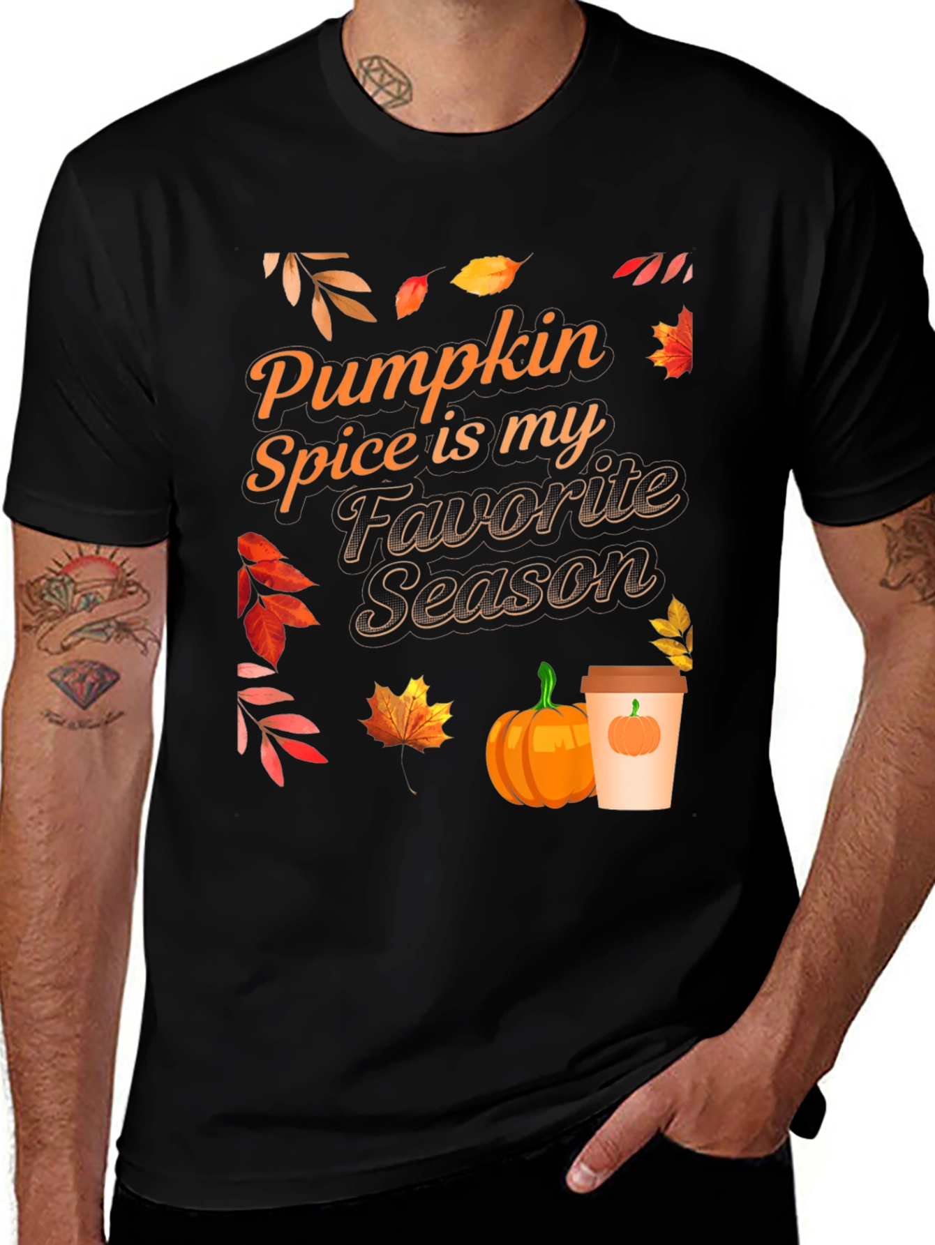 Variant 8 of Pumpkin Spice Season Graphic Tee