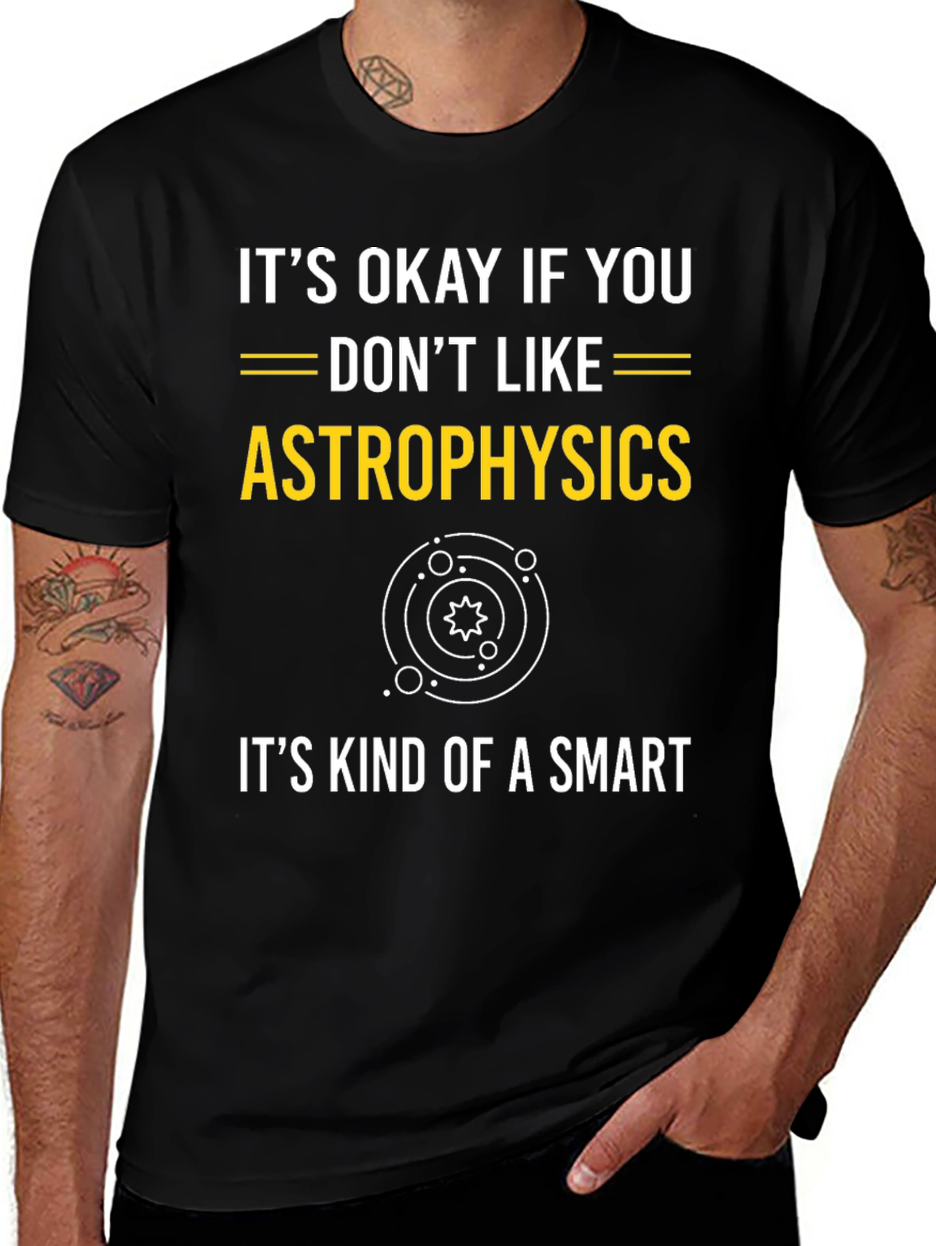 Variant 9 of Astrophysics Funny Smart T-Shirt
