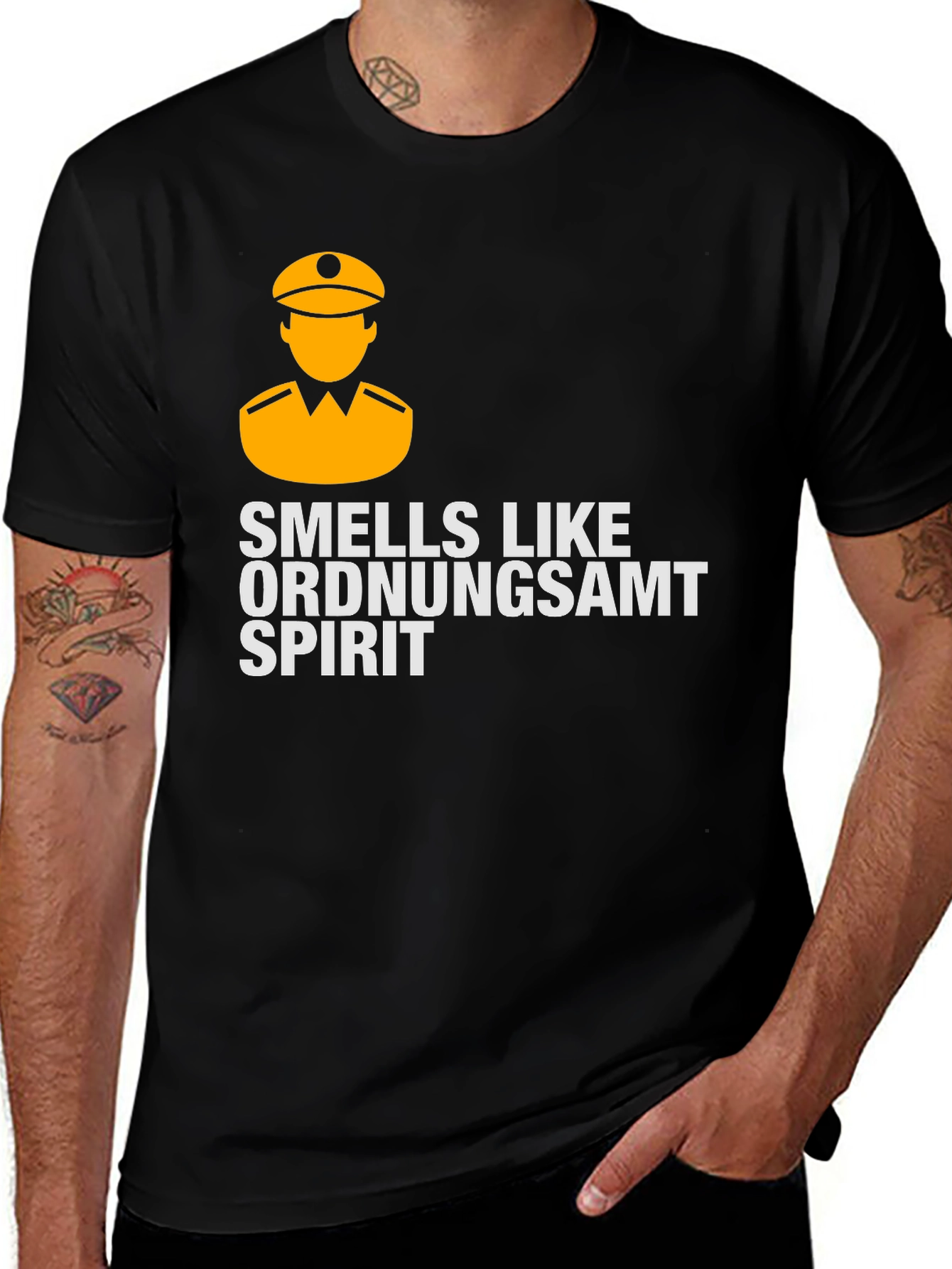 Variant 30 of Smells Like Ordnungsamt Spirit T-Shirt