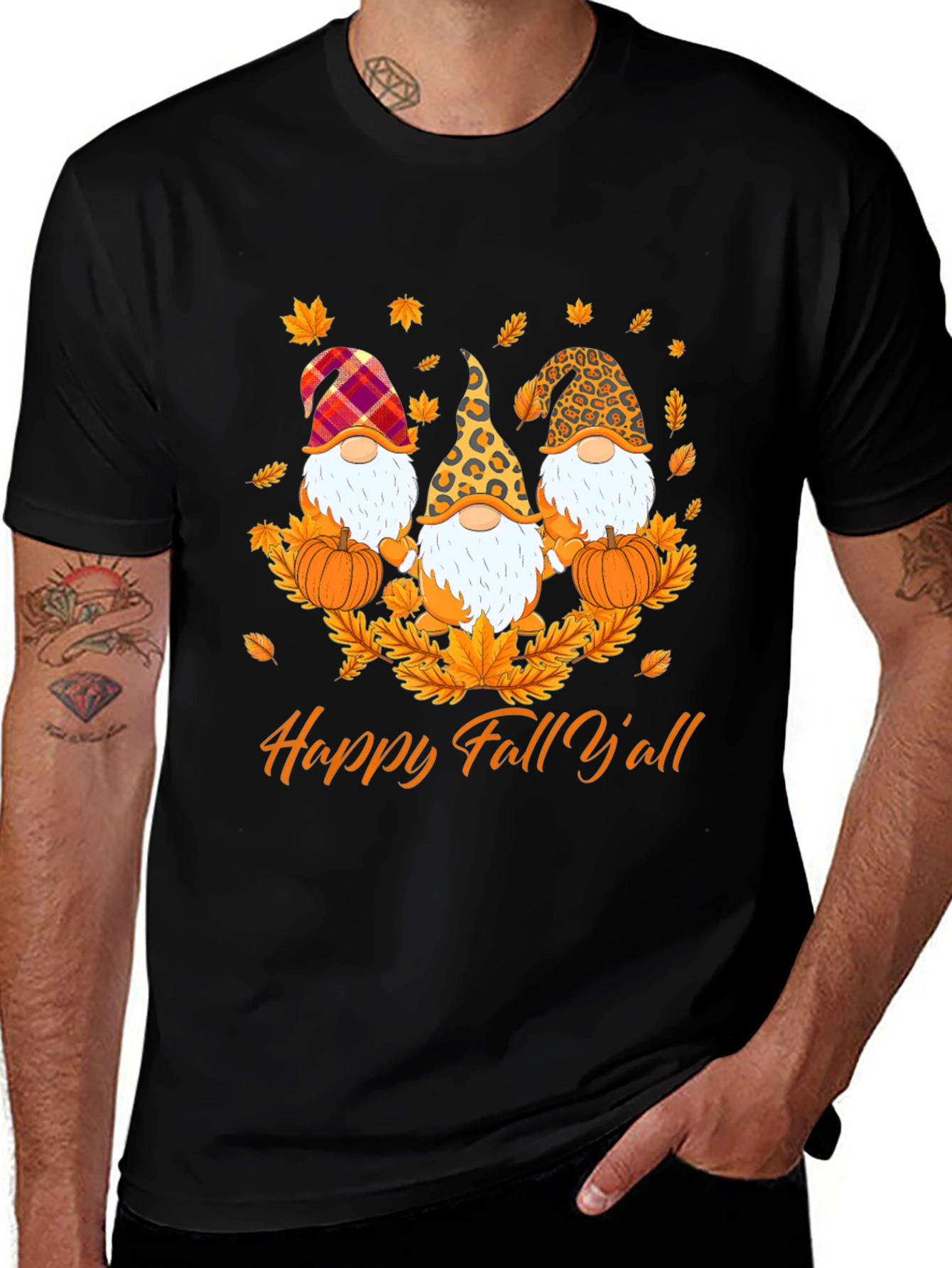 Happy Fall Y'all Gnome T-Shirt