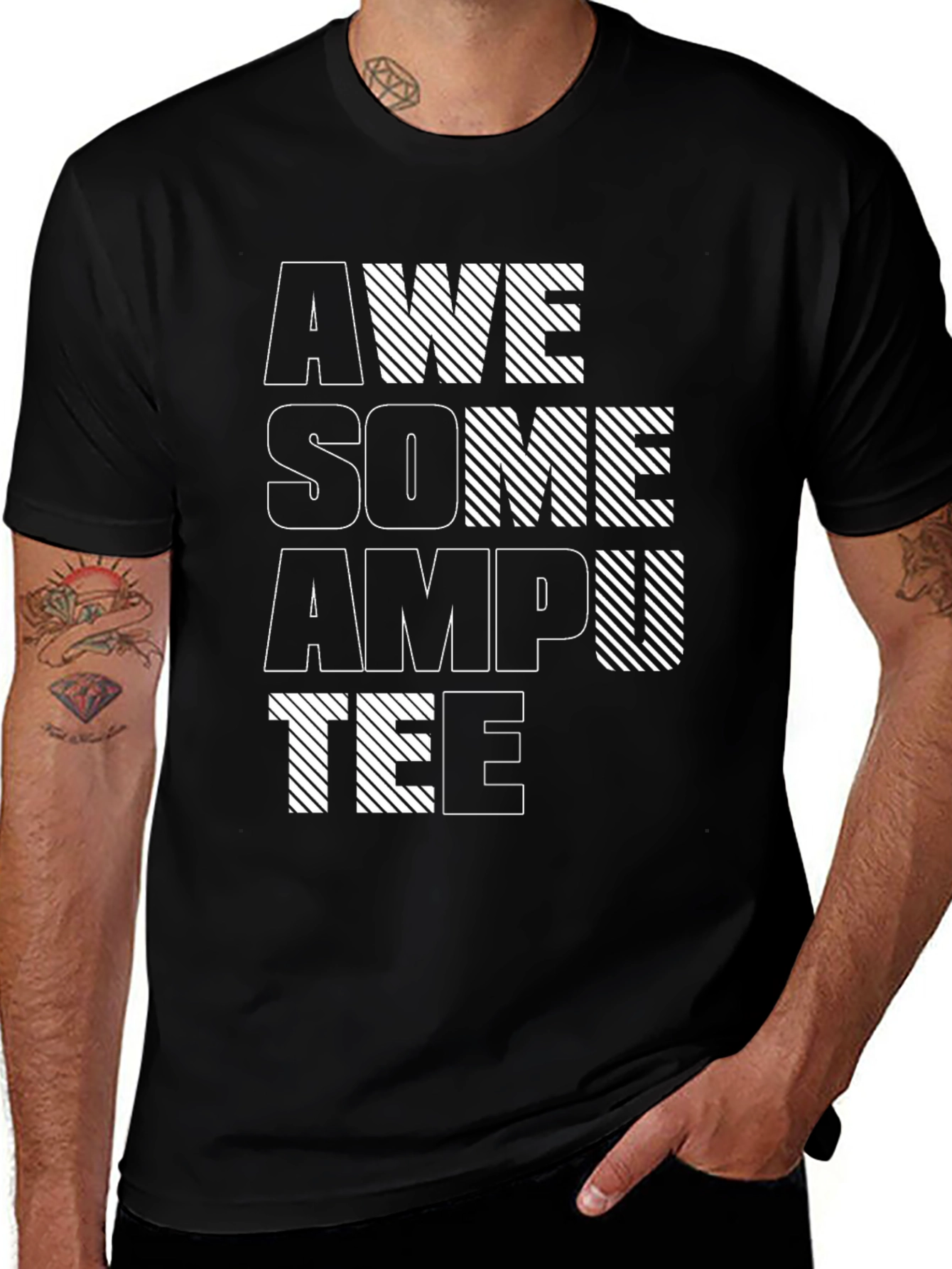 Awesome Amputee Graphic Tee - Unisex