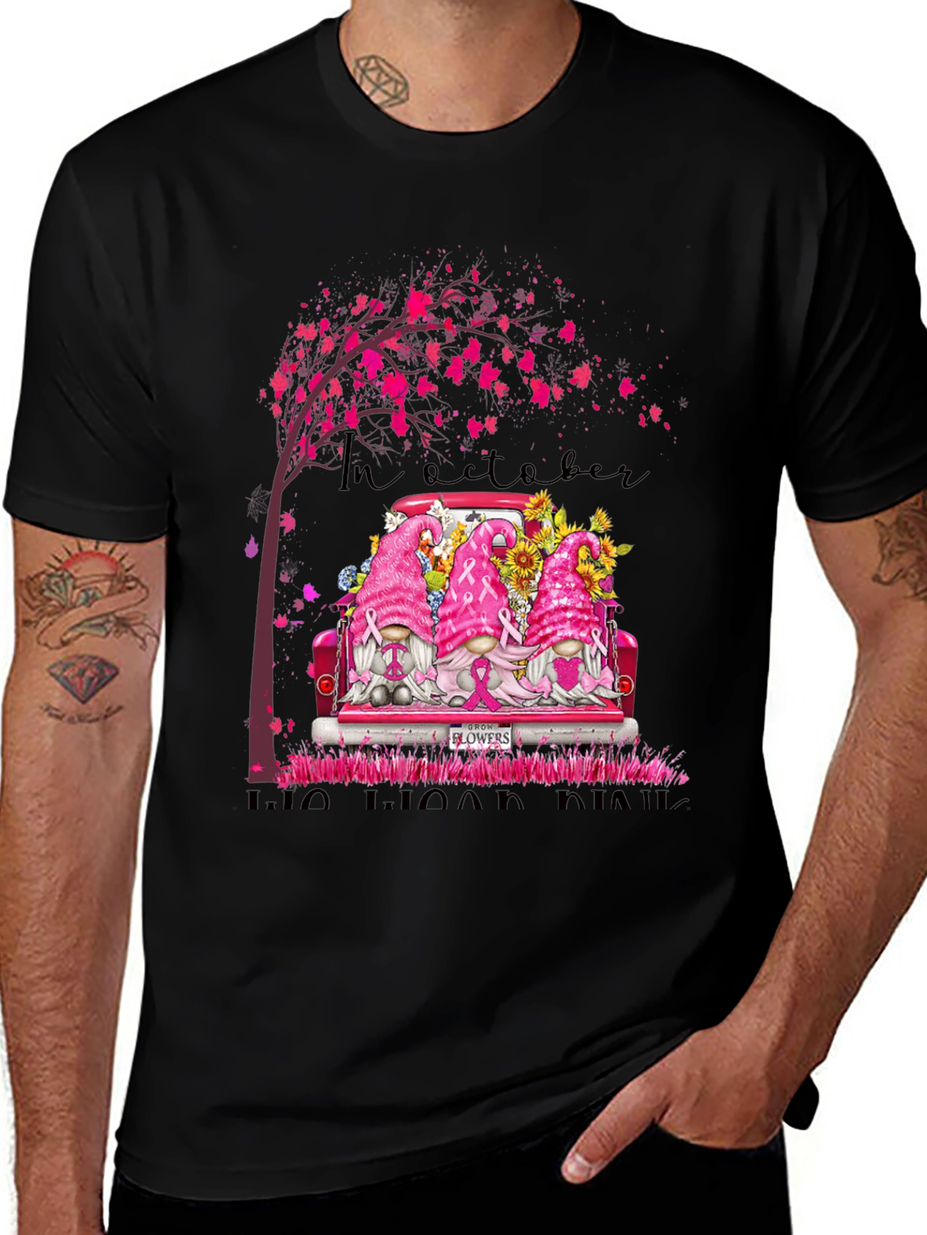 Variant 15 of In October We Grow Pink T-Shirt