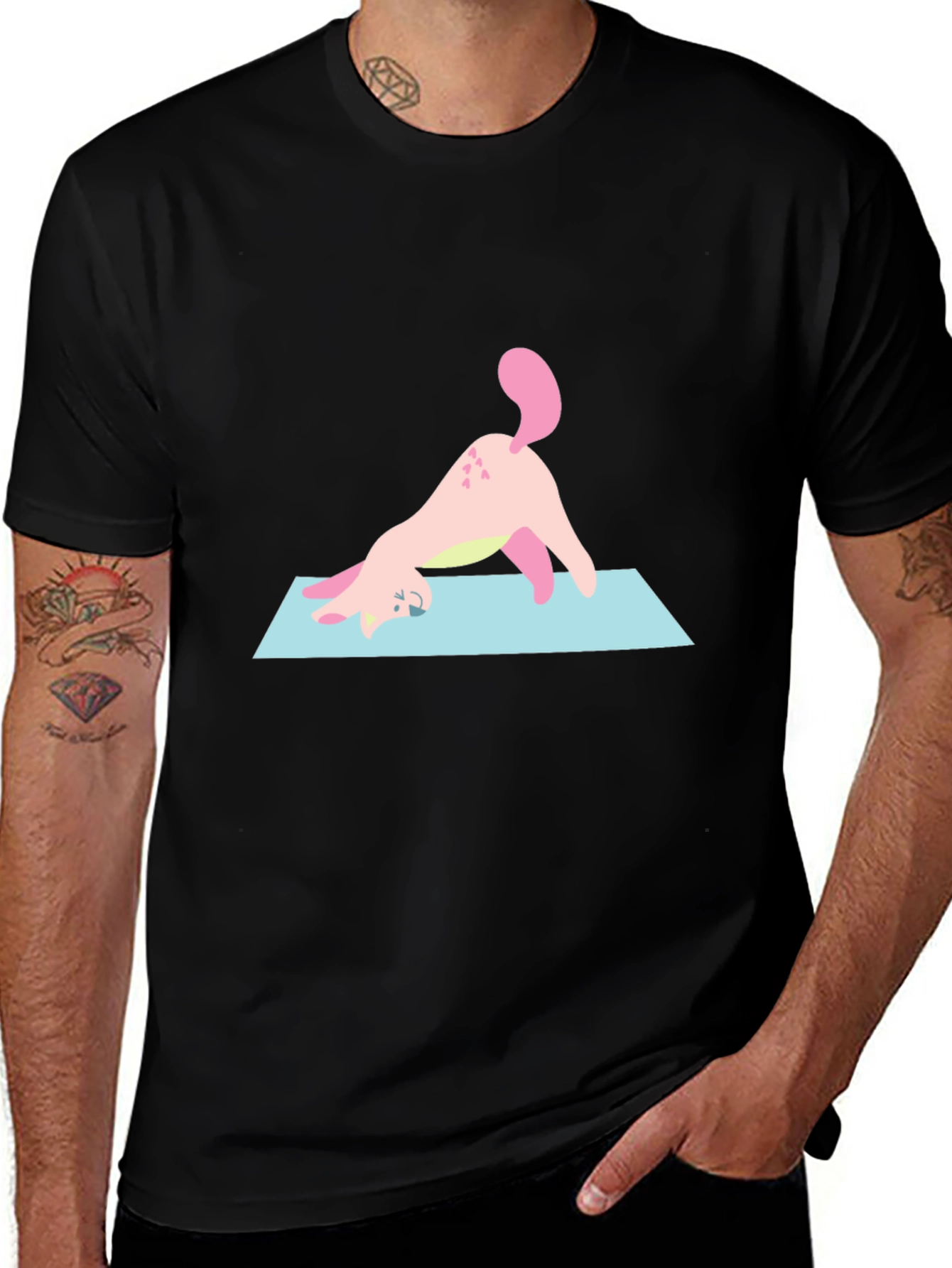 Variant 15 of Yoga Pony Tee - Downward Dog Graphic T-Shirt