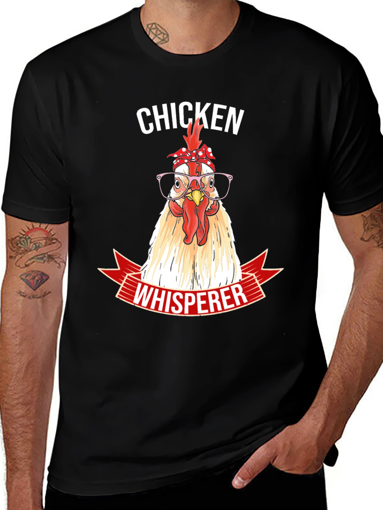 Variant 13 of Chicken Whisperer T-Shirt Funny Animal Lover Tee