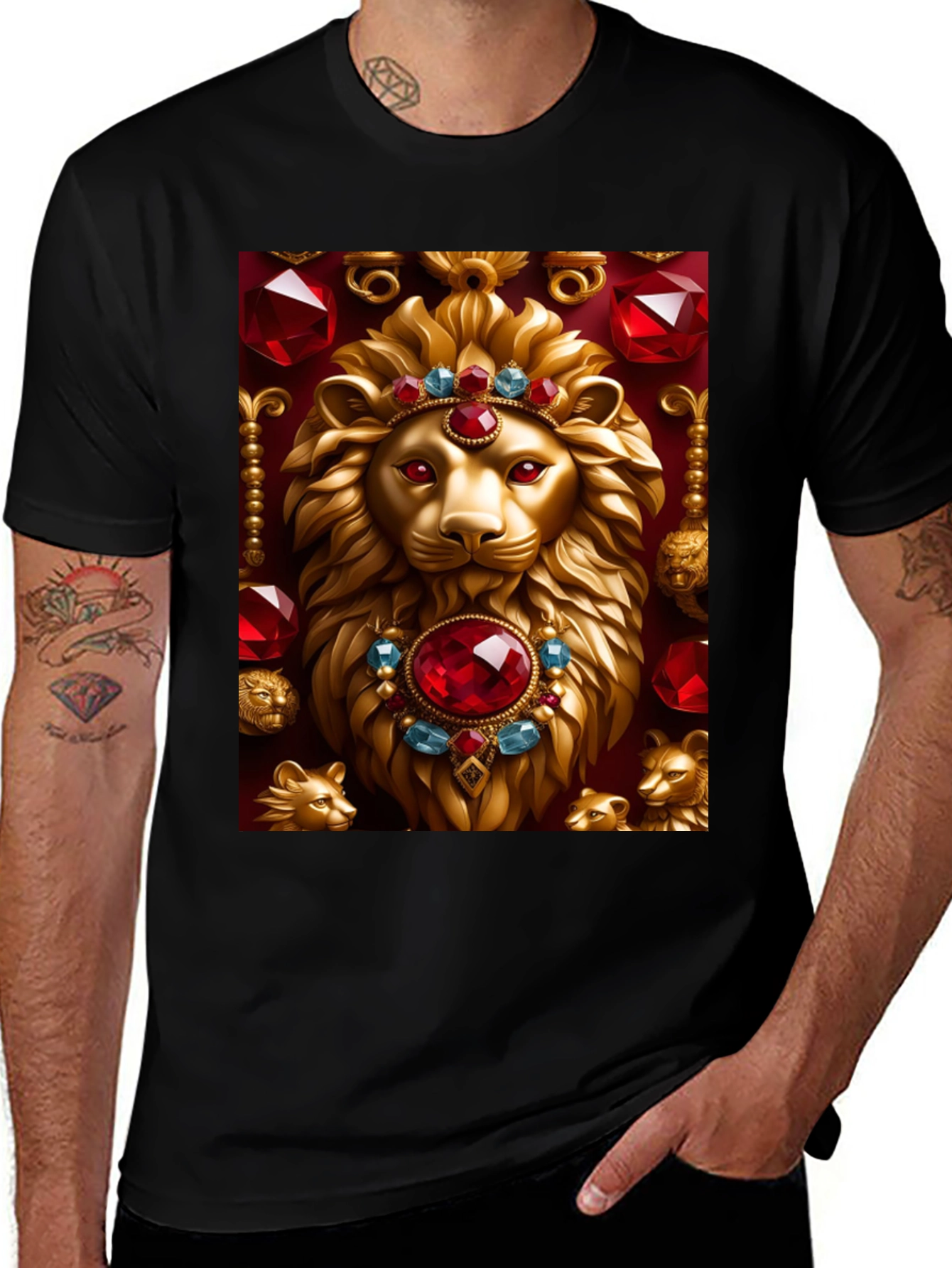 Variant 19 of Lion King Jewel T-Shirt