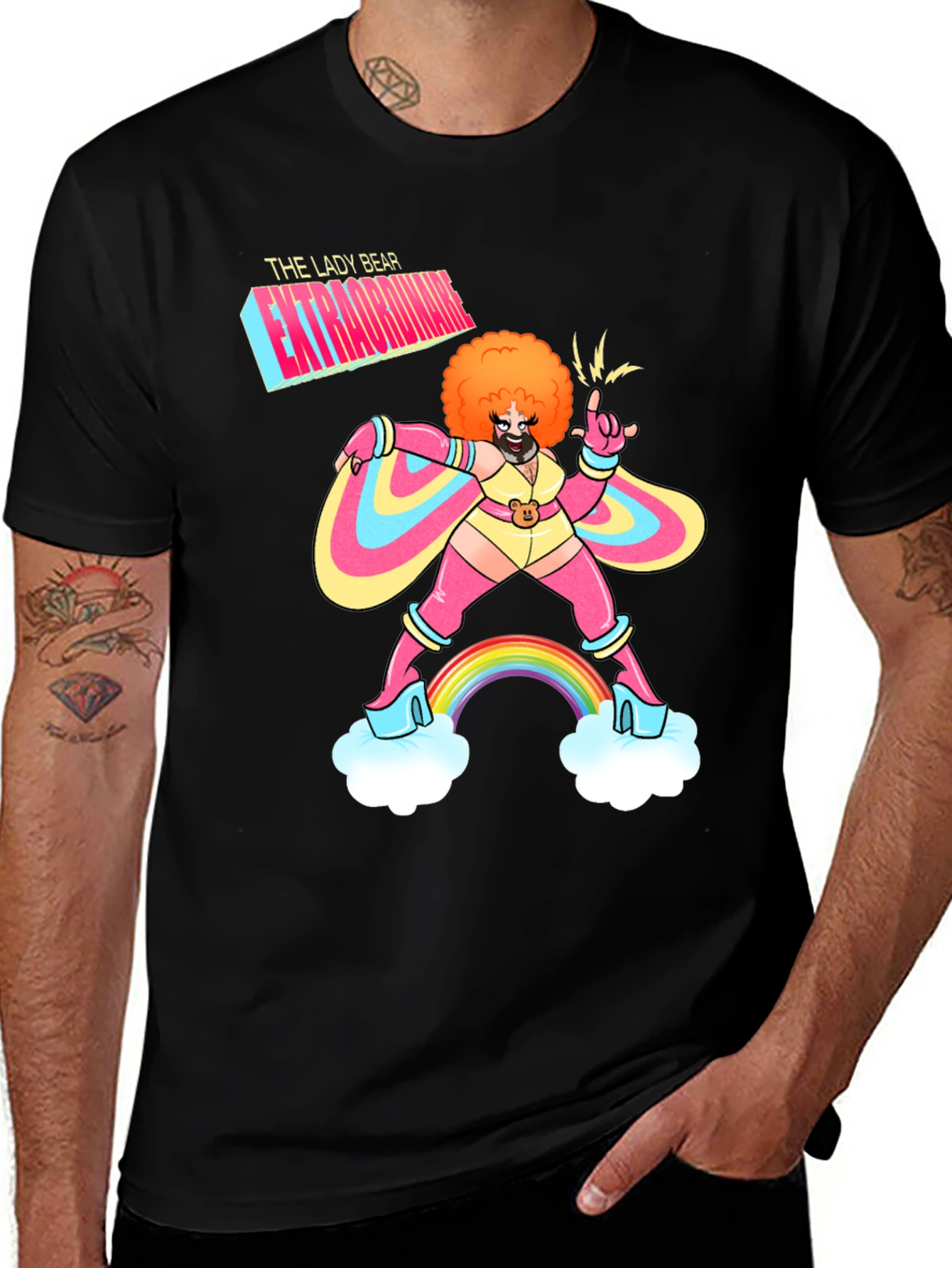 Variant 2 of The Lady Bear Extraordinaire Graphic Tee