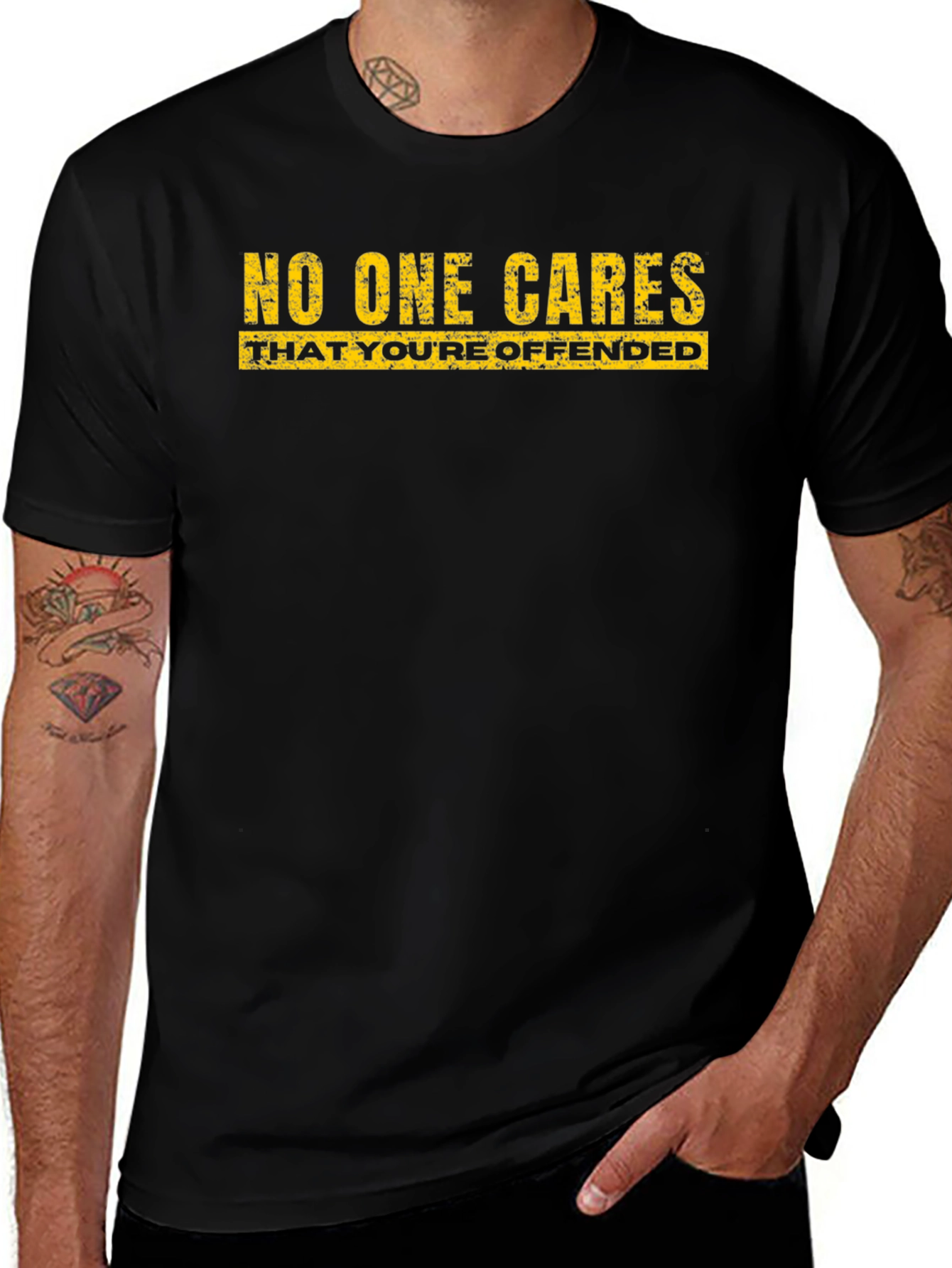 Variant 10 of No One Cares Graphic Tee