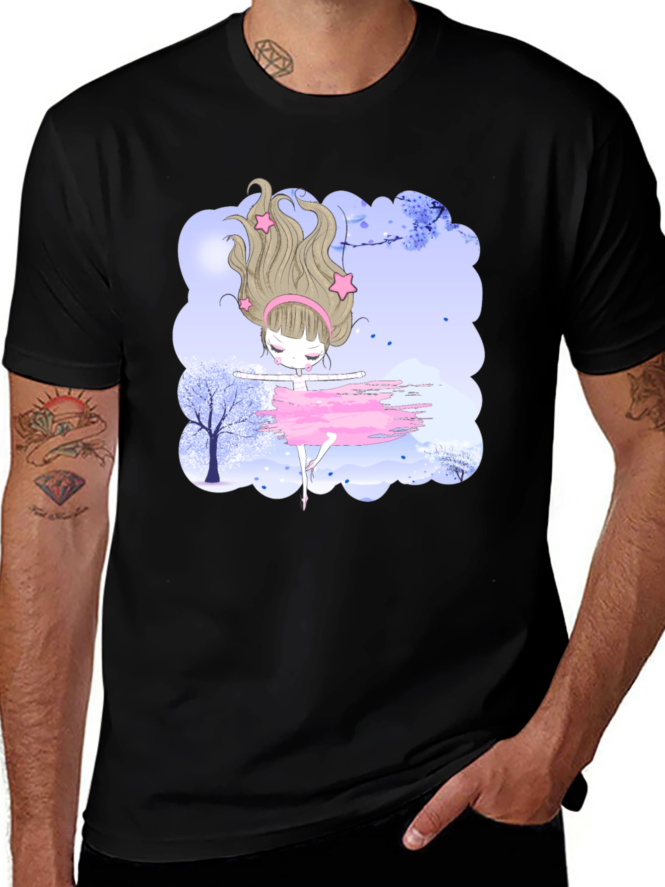 Variant 8 of Girl Ballerina T-Shirt