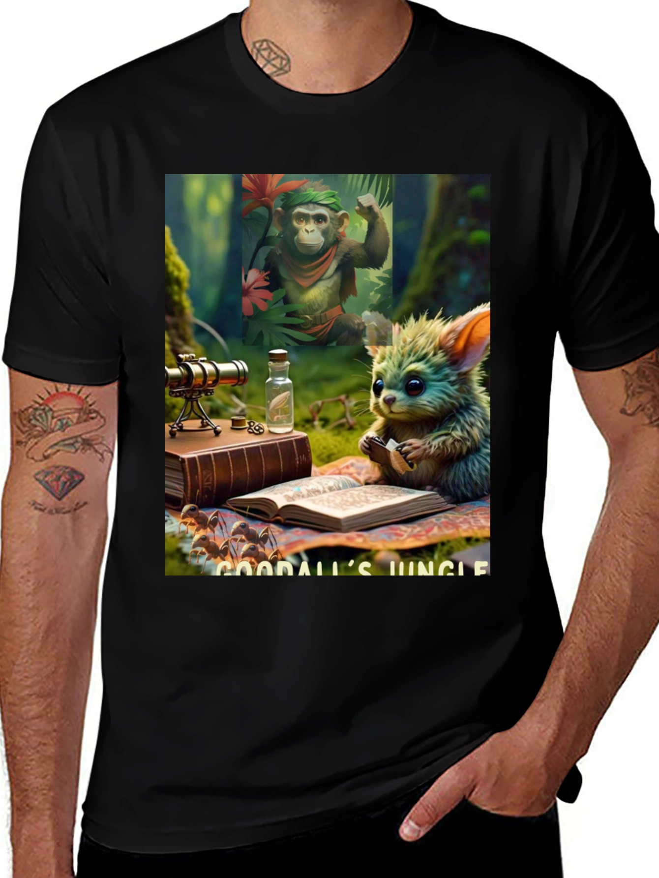 Variant 24 of Goodall's Jungle Graphic Tee