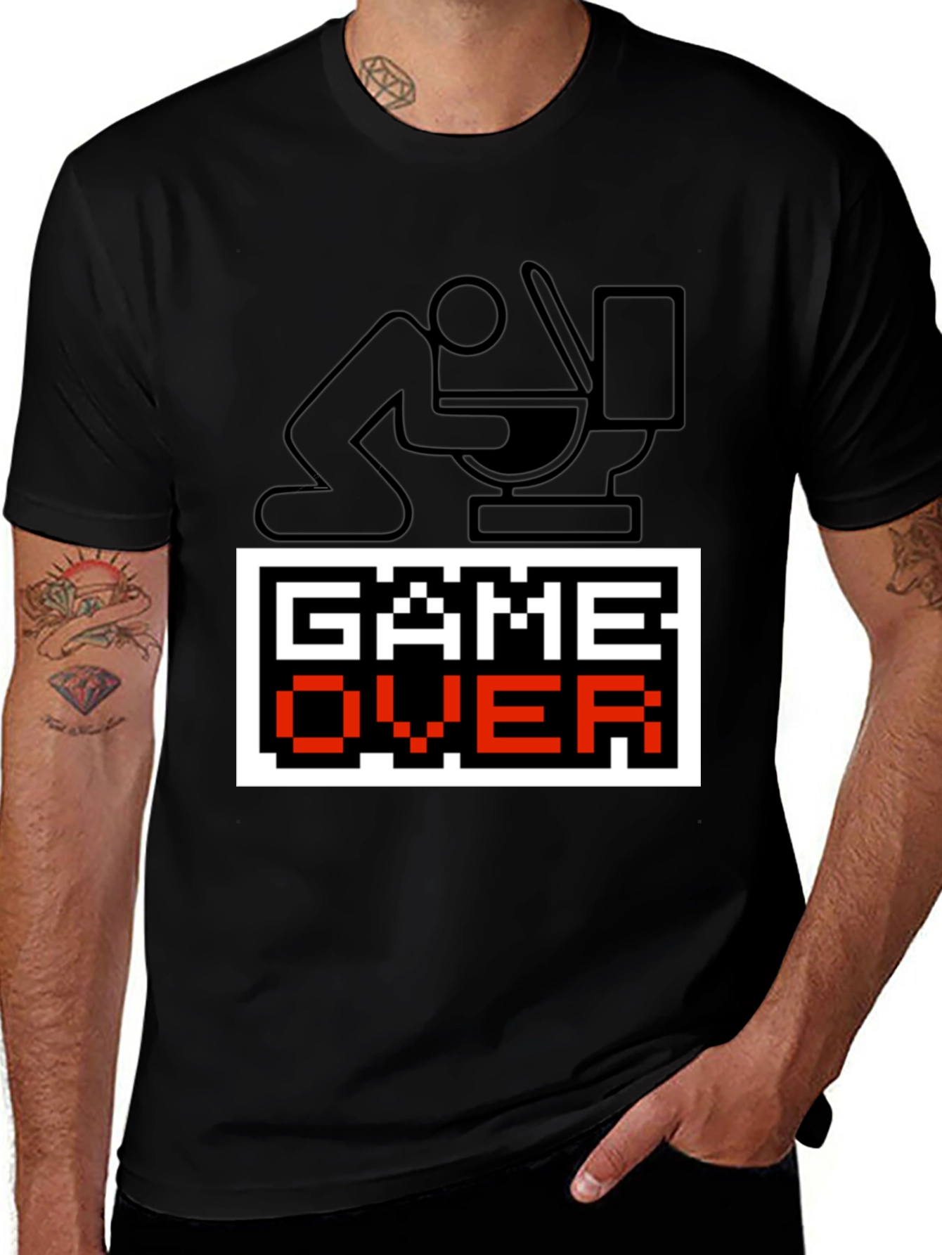 Variant 14 of Game Over Tee - Funny Hangover T-Shirt