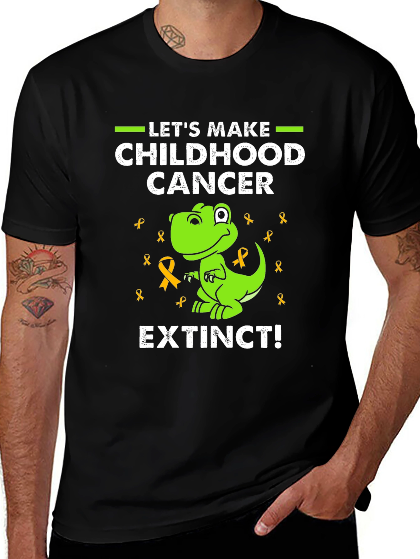 Variant 15 of Childhood Cancer Extinct T-Shirt