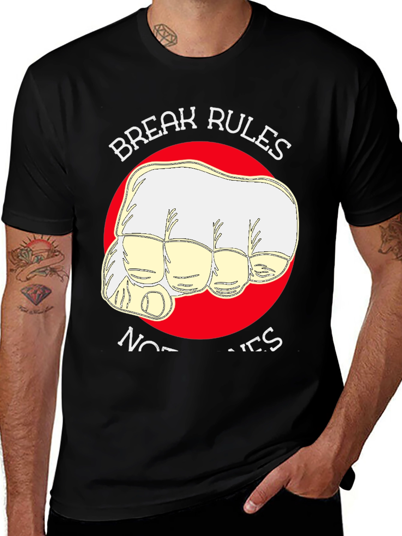 Variant 14 of Break Rules, Not Hearts T-Shirt