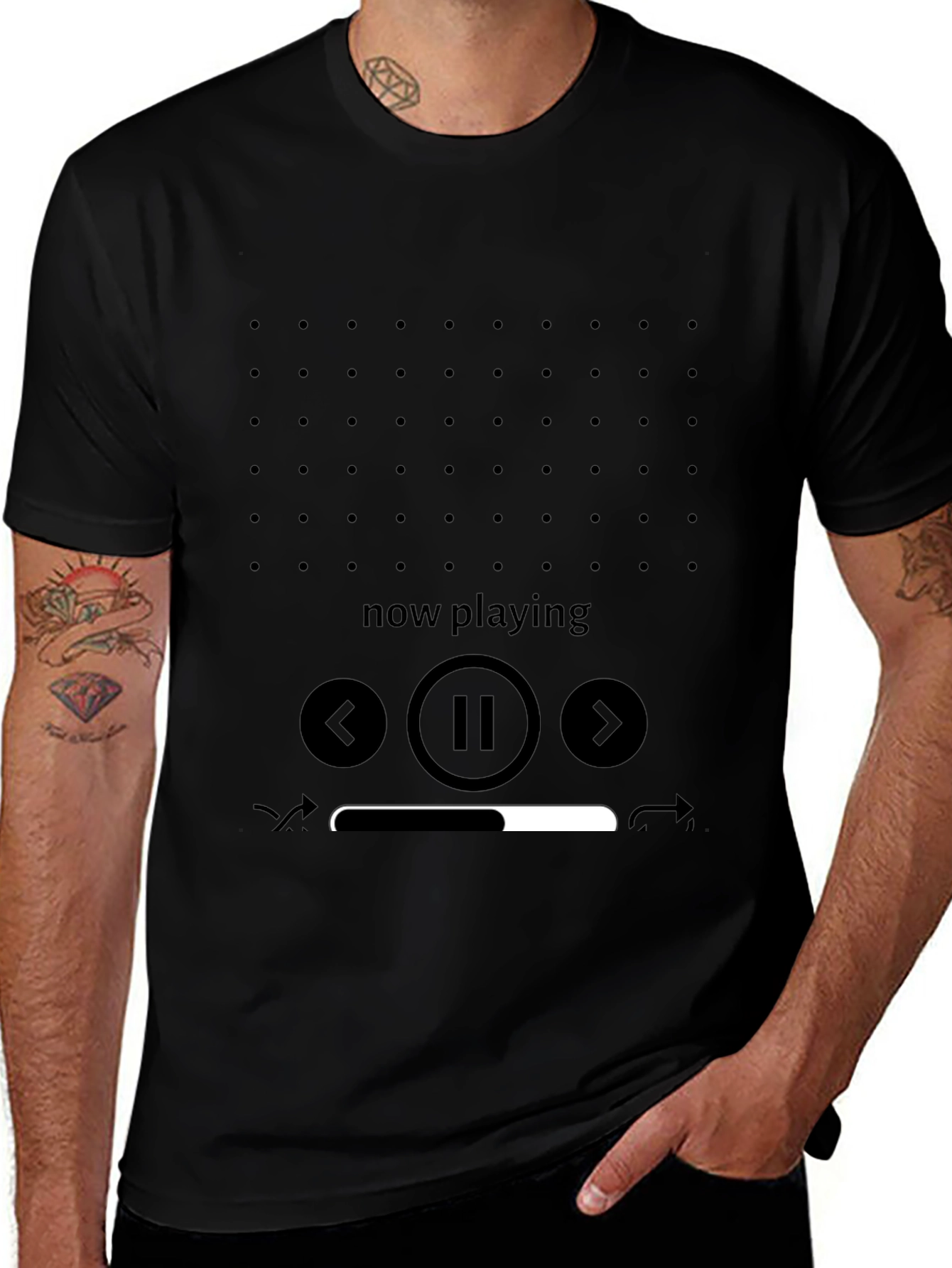 Now Playing T-Shirt: Music Lover's Tee