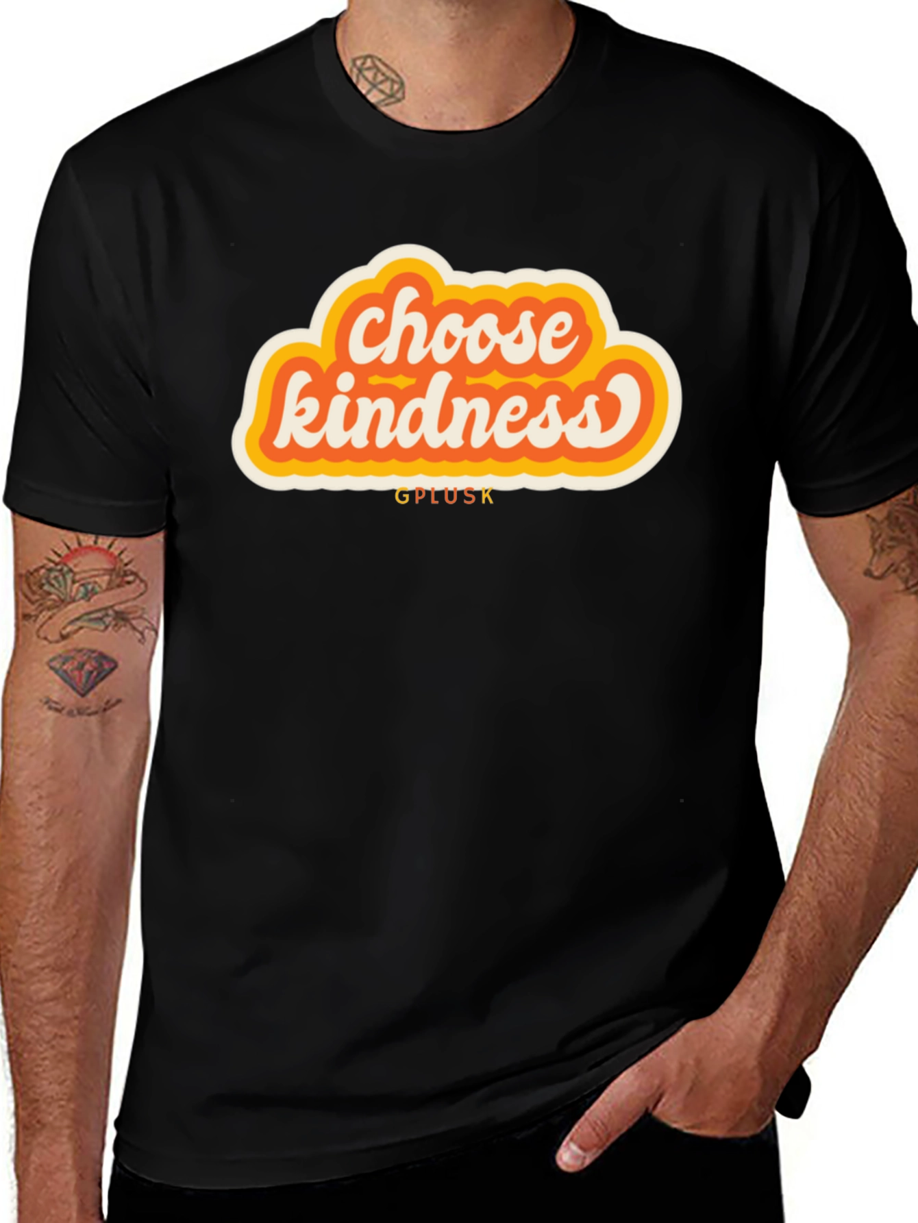 Variant 23 of Choose Kindness Graphic Tee - Soft Cotton Blend